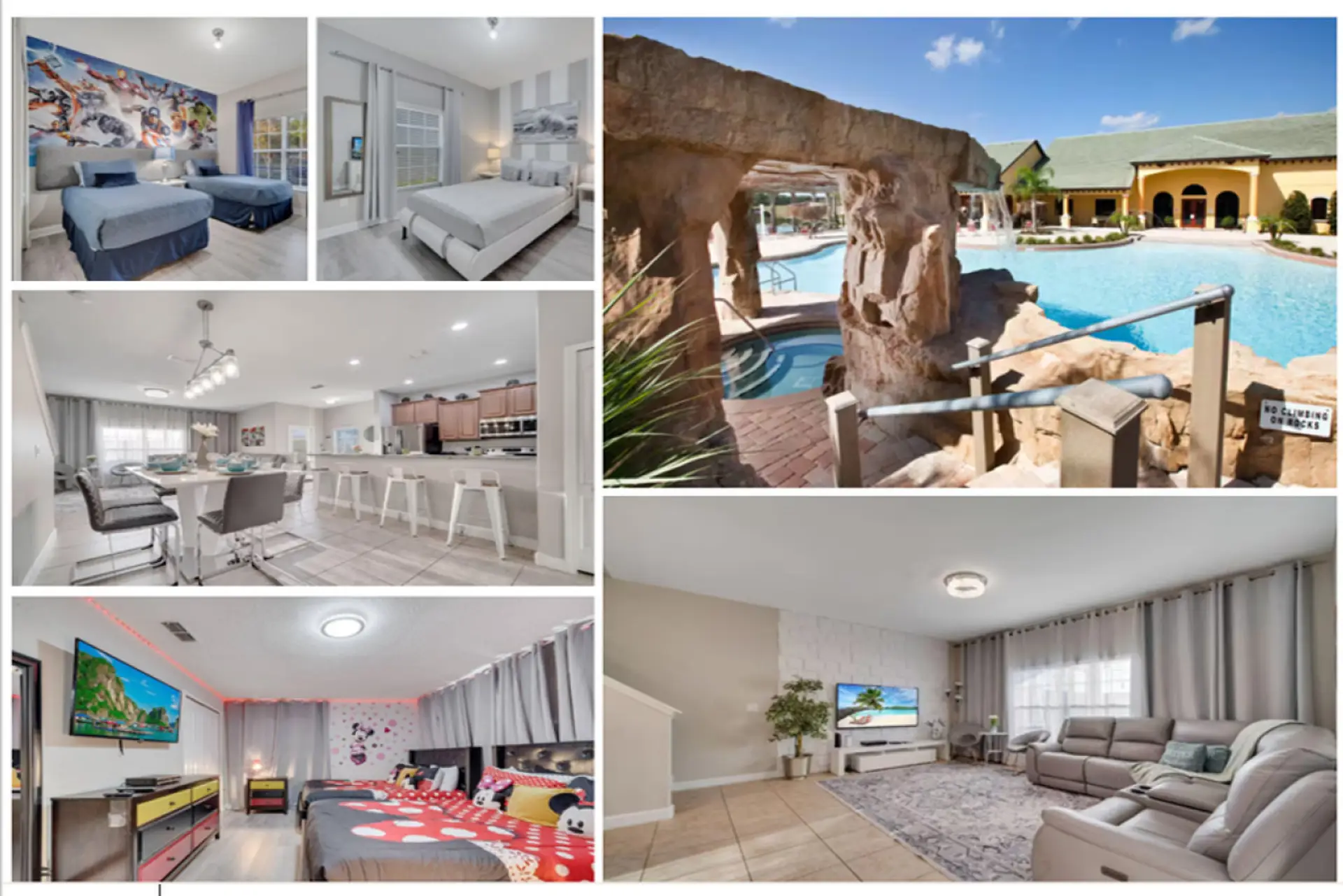 Enjoy this 5BR home, perfect for a family or friends’ getaway!