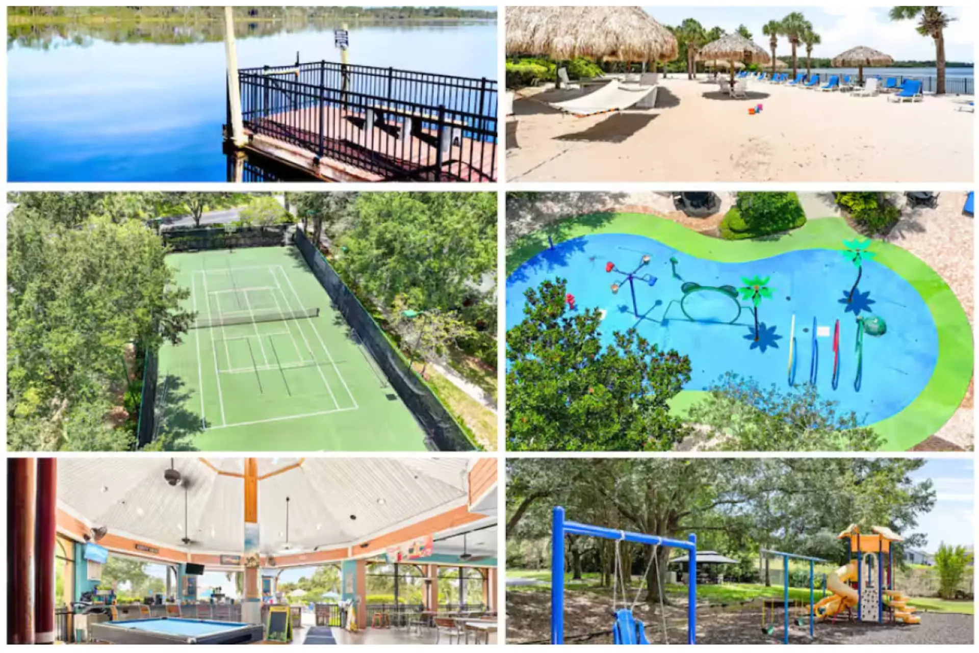 Enjoy resort-style amenities including a tennis court and fun family-friendly pool area.