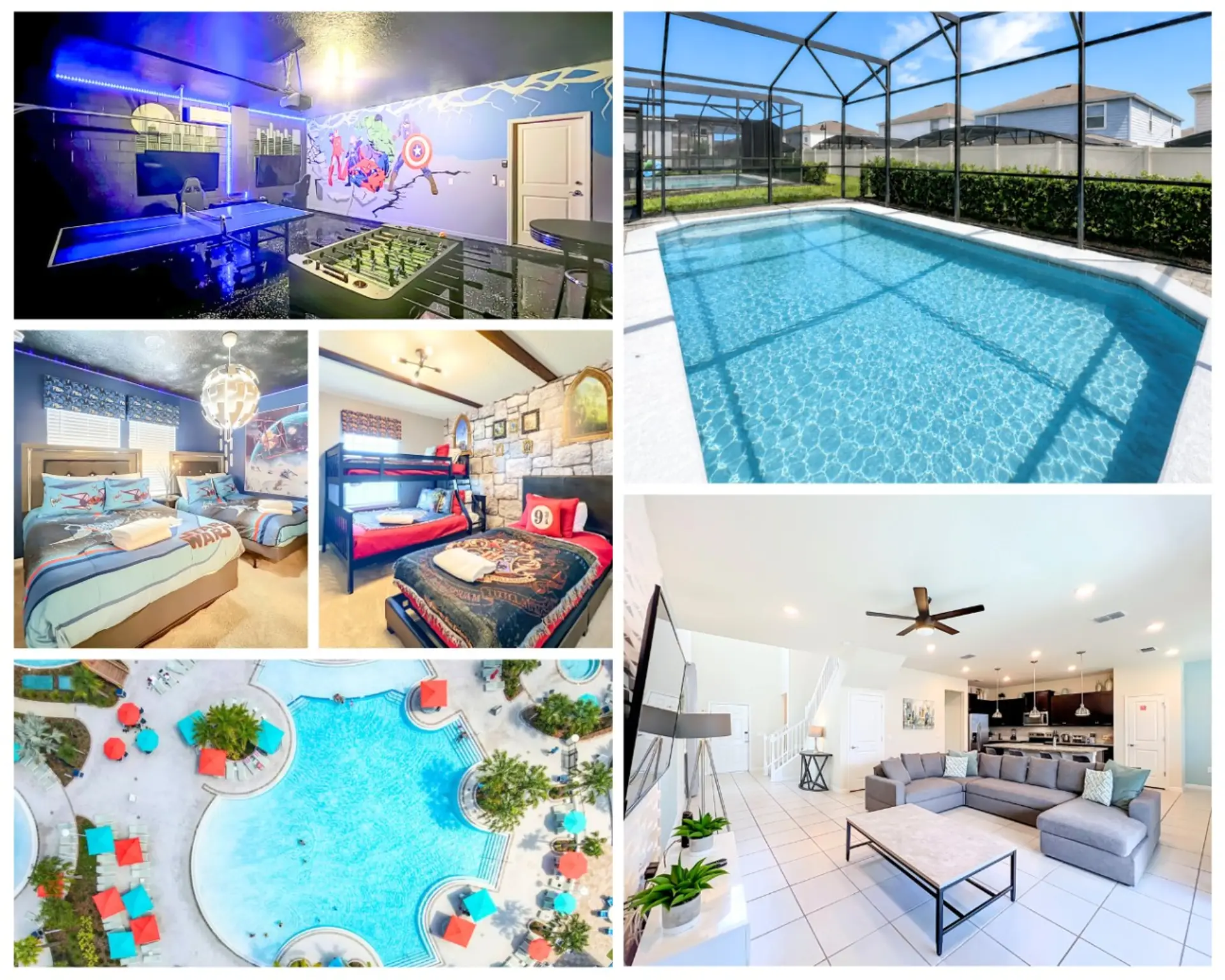 Relax and unwind in this beautiful home featuring a sparkling private pool, stylish bedrooms, and a bright open-concept living space. Perfect for families, friends, or your next getaway!