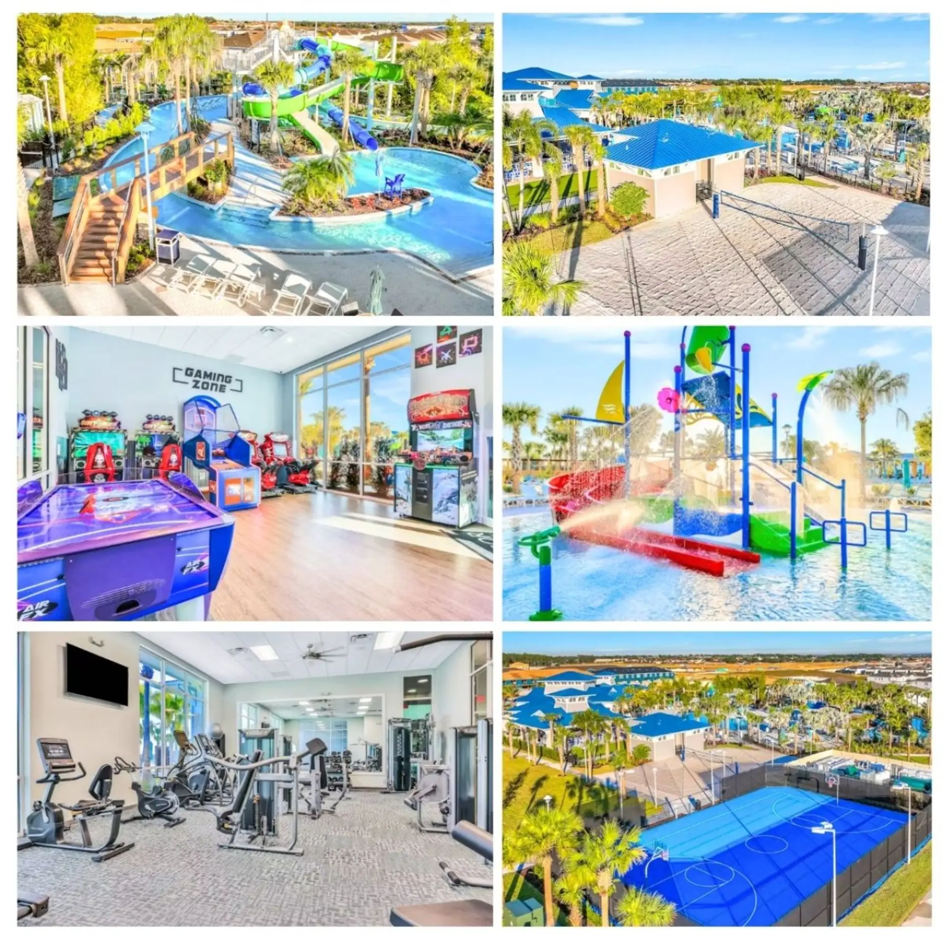 Enjoy endless resort amenities, from refreshing pools and fun-filled activities to a fully equipped fitness center and beautiful community spaces.