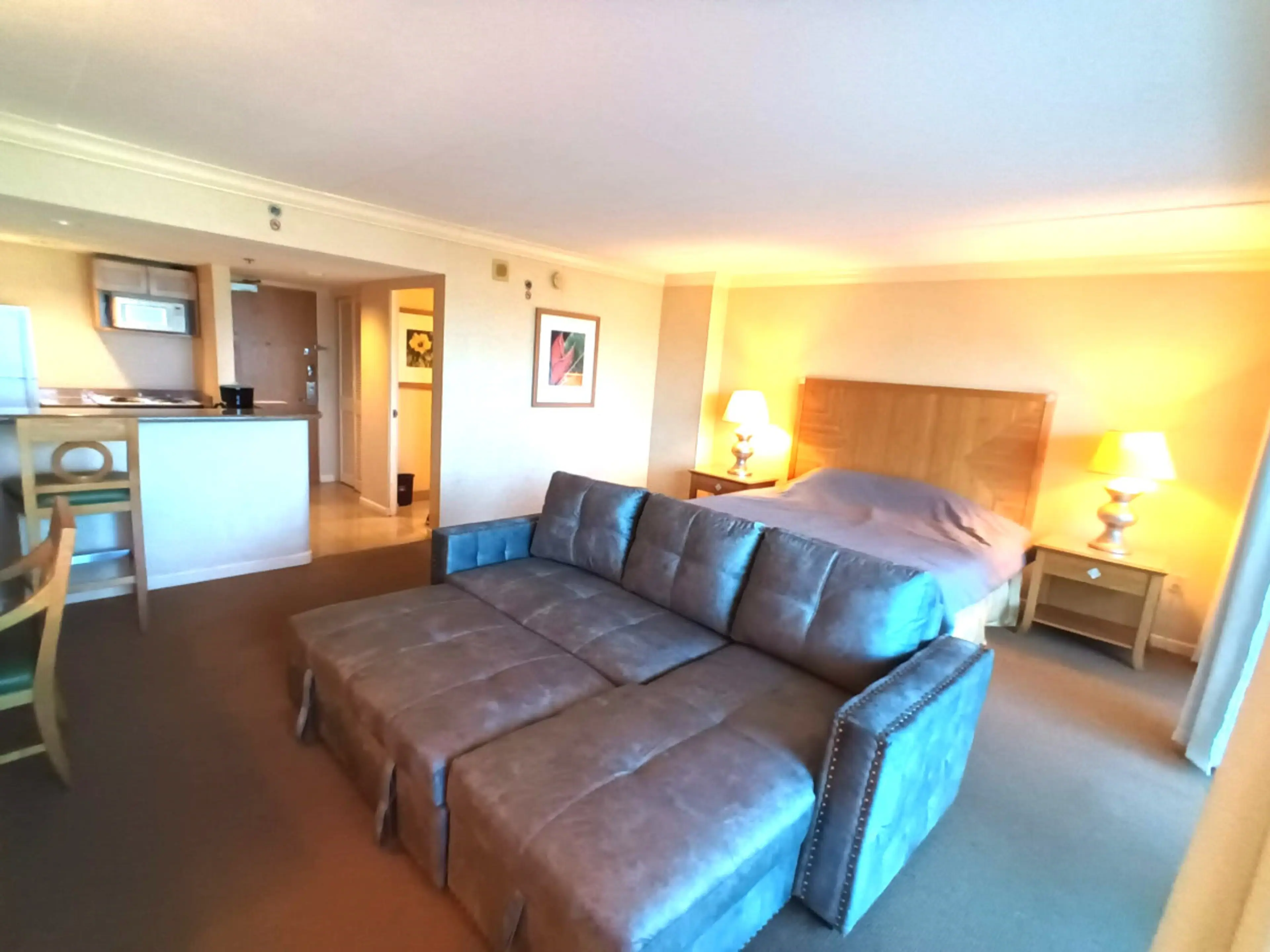 King size Bed and sofabed