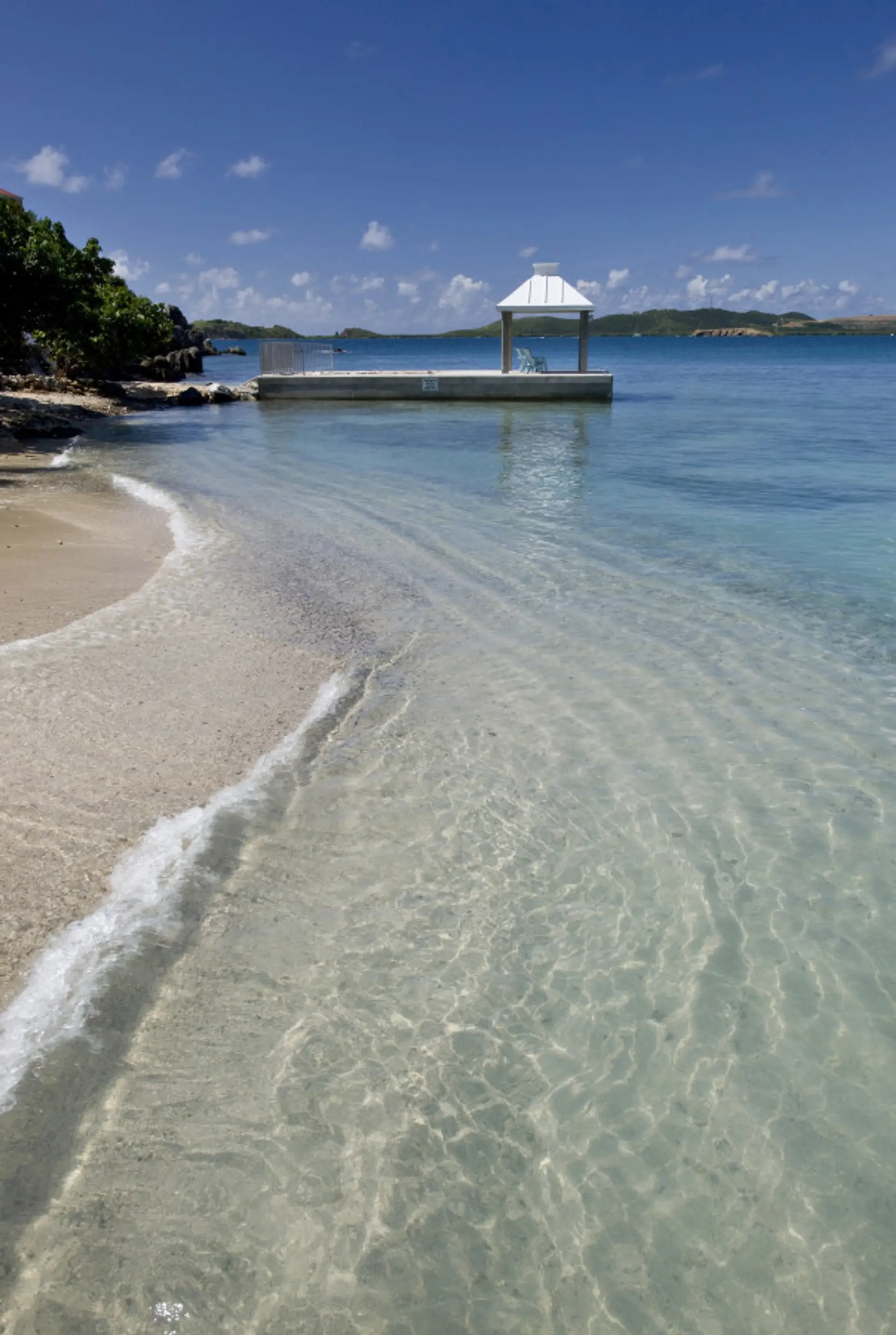The crystal waters of Secret Harbor await you!