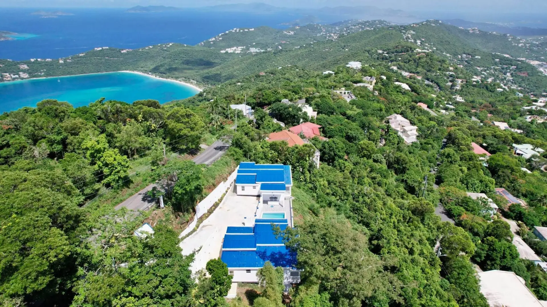 Aerial view of Salt and Sage