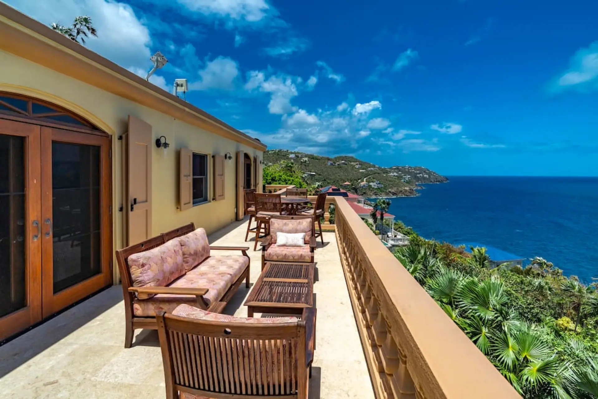Lovely deck with covered dining area, BBQ grill, and WIFI.