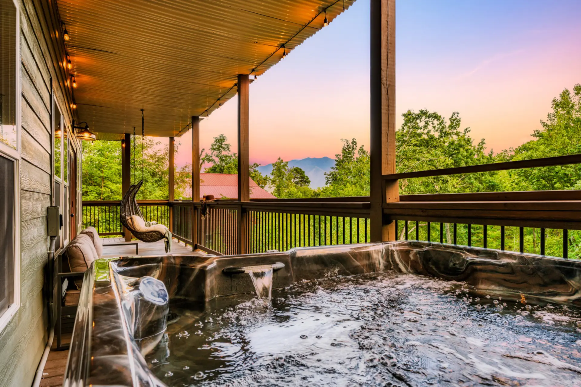 The perfect spot to soak in the view after a long day of exploring!