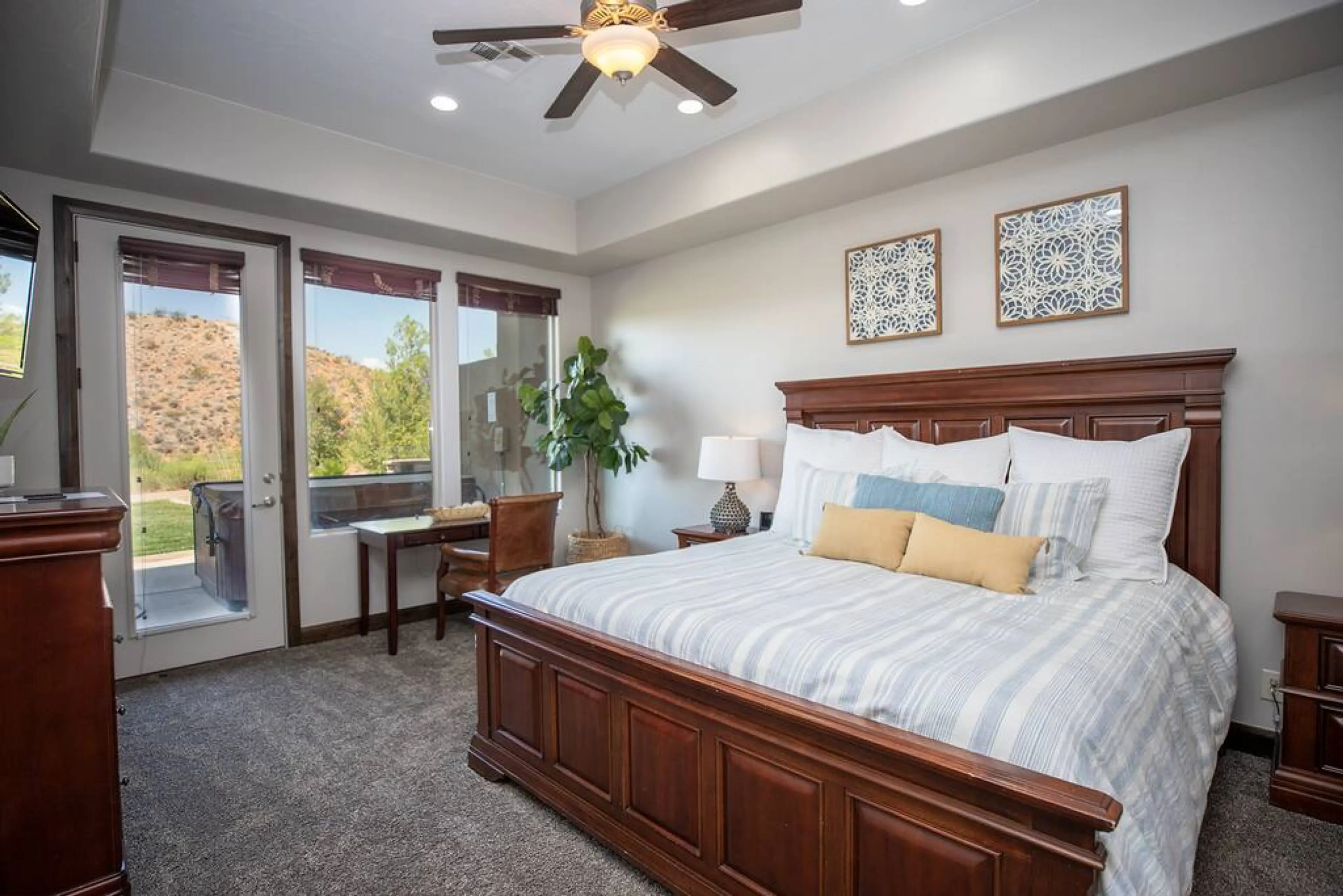 Main floor master bedroom