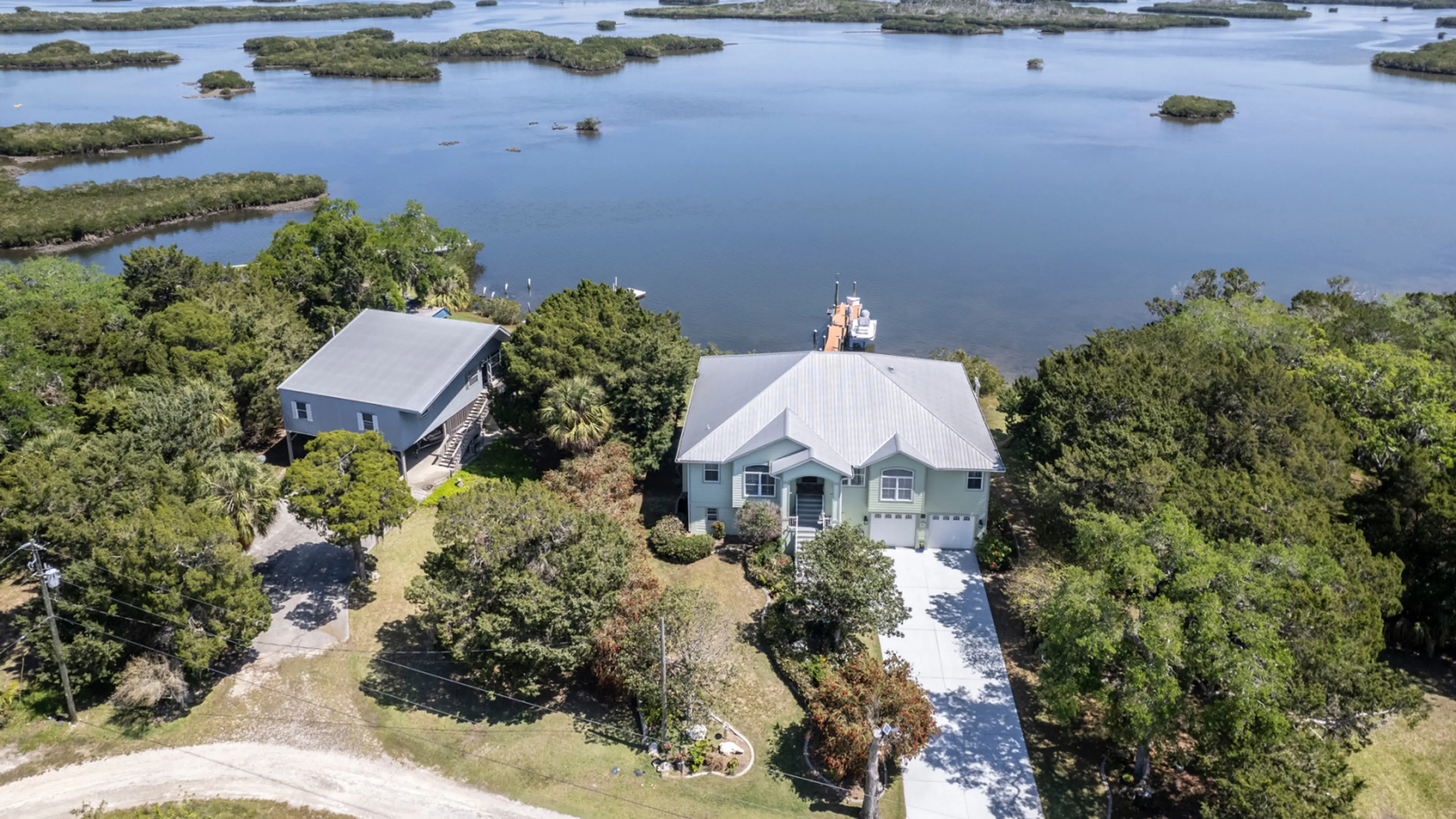 Ozello Coastal Estate | Two Waterfront Homes