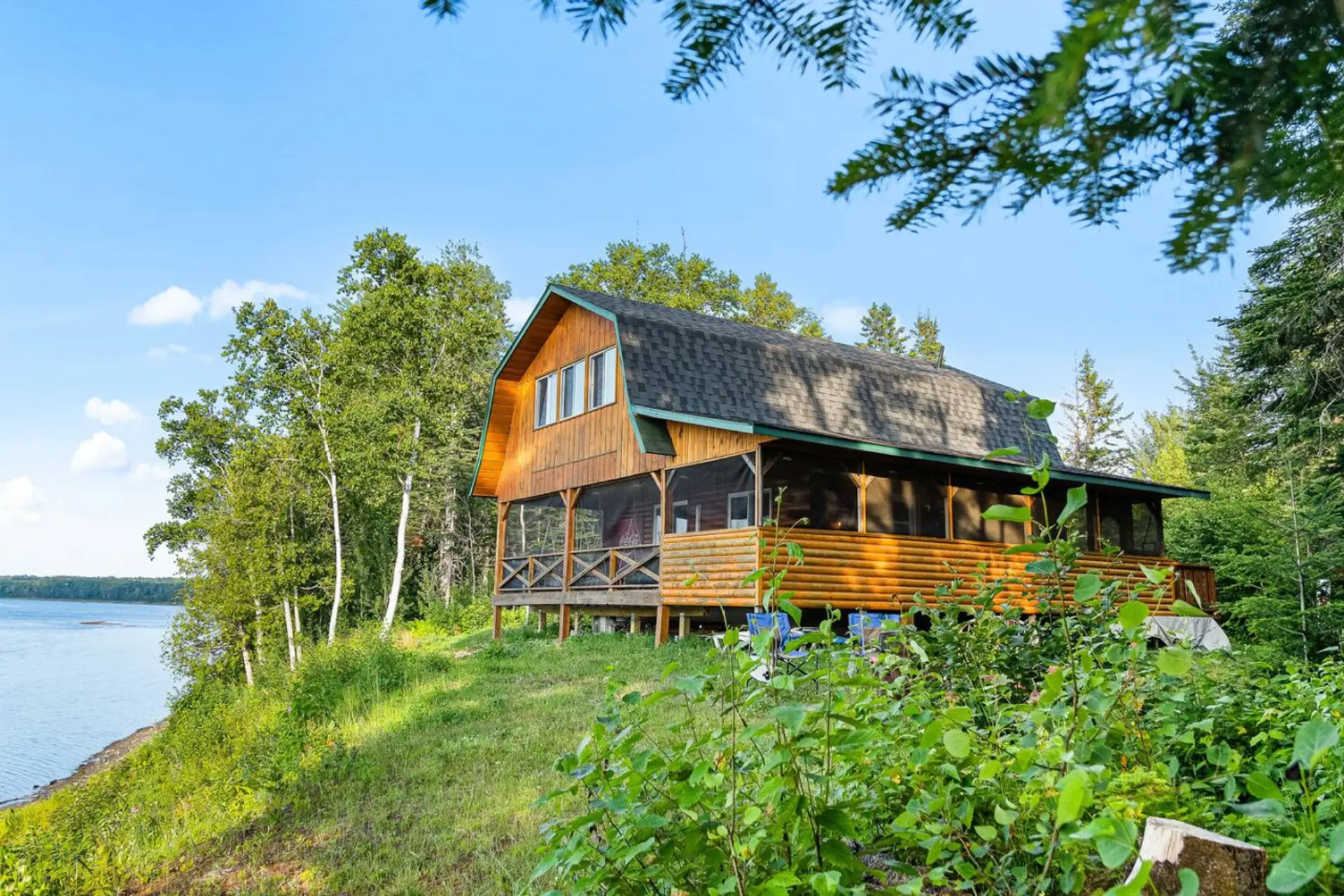 Back View of the cabin
