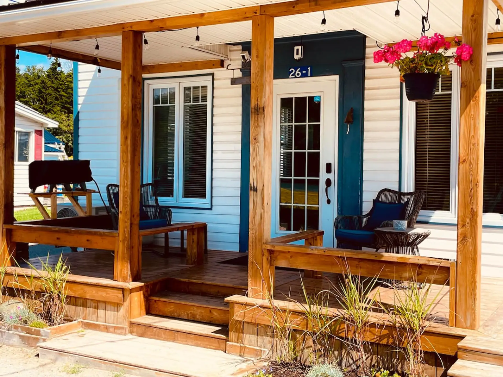 Unwind on the Patio.