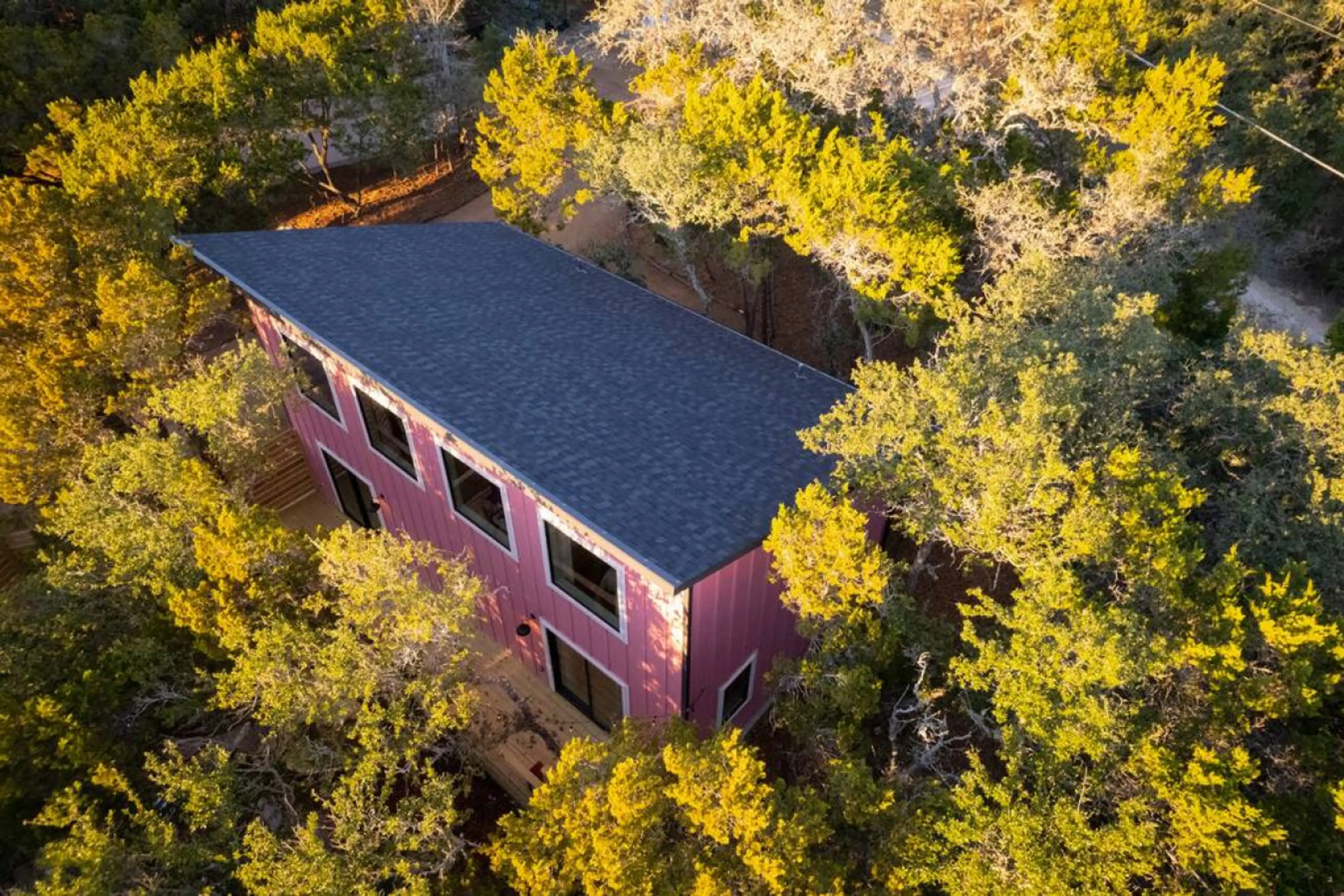 The Lazy Lavender Pink House