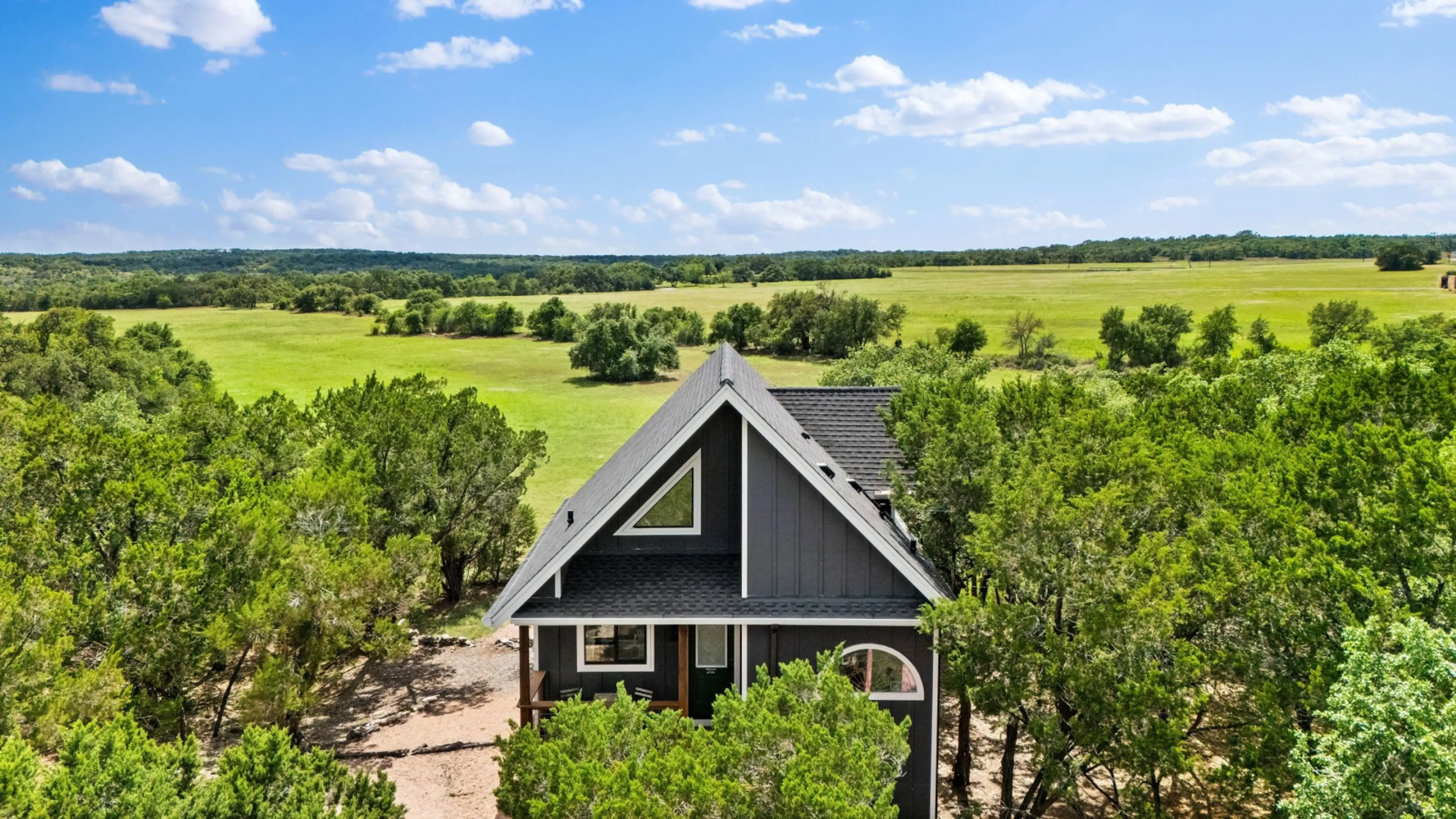 The Lazy Lavender Treehouse Views from Above