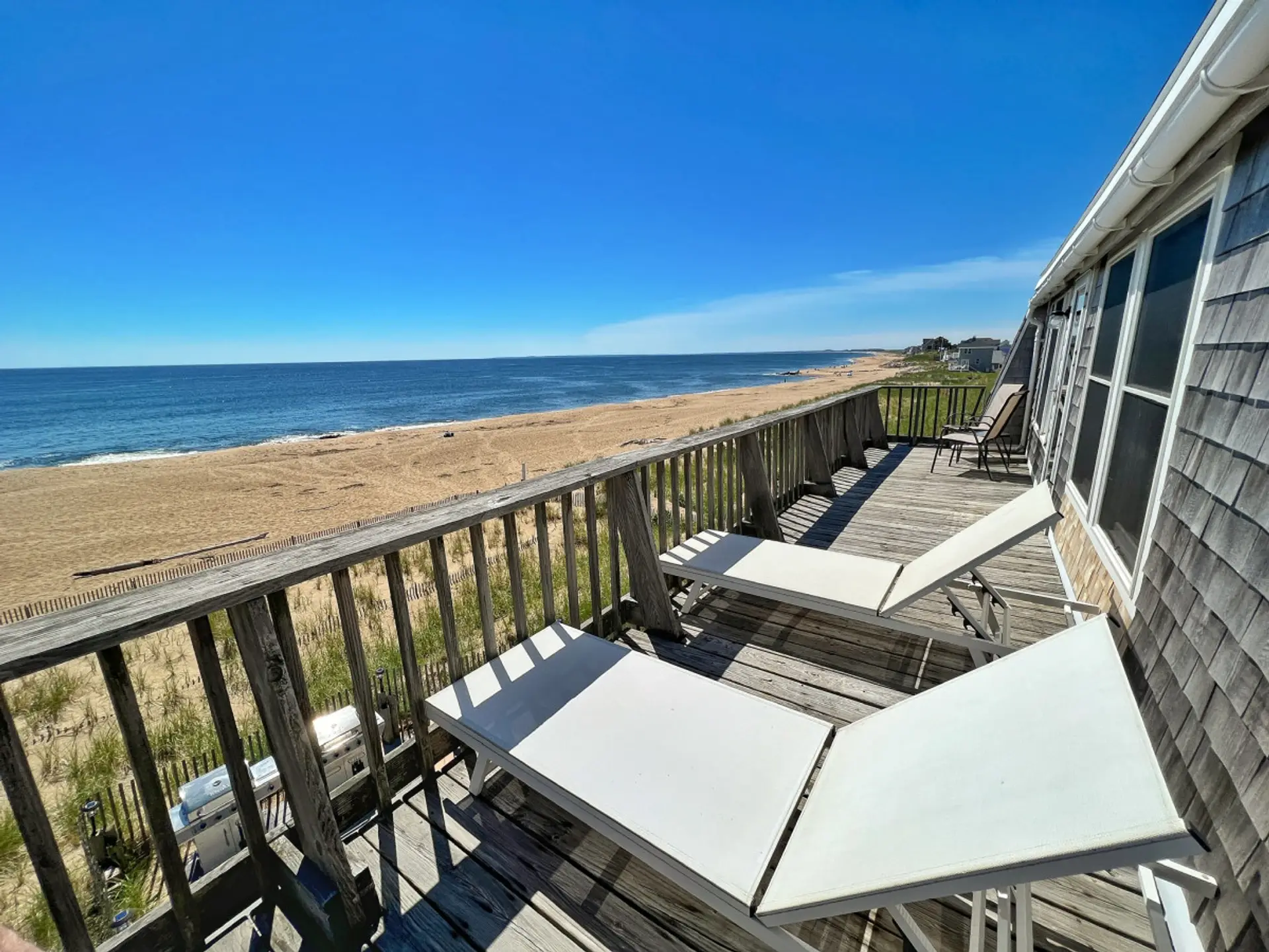 Wake up to stunning beachfront scenery from your private balcony.