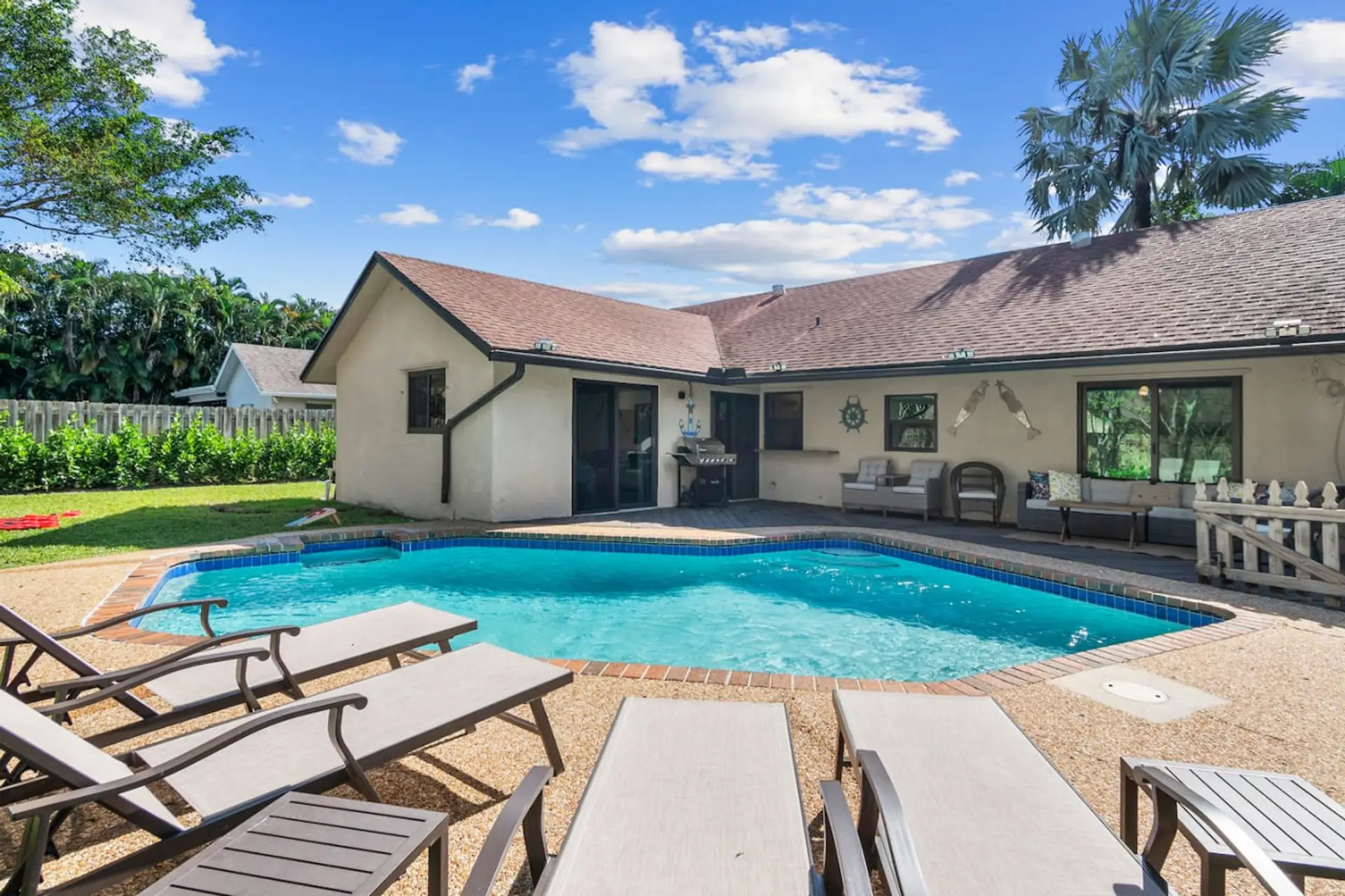 Private pool oasis perfect for sunny Florida days