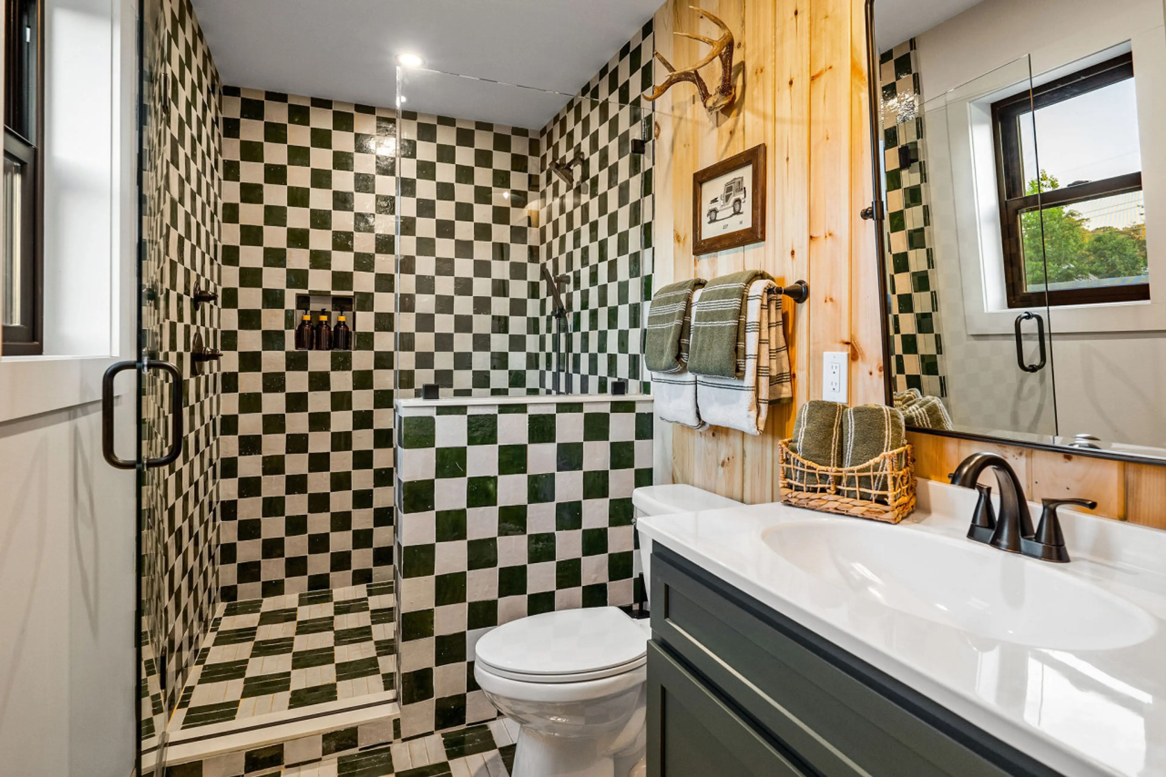 We love this bathroom.