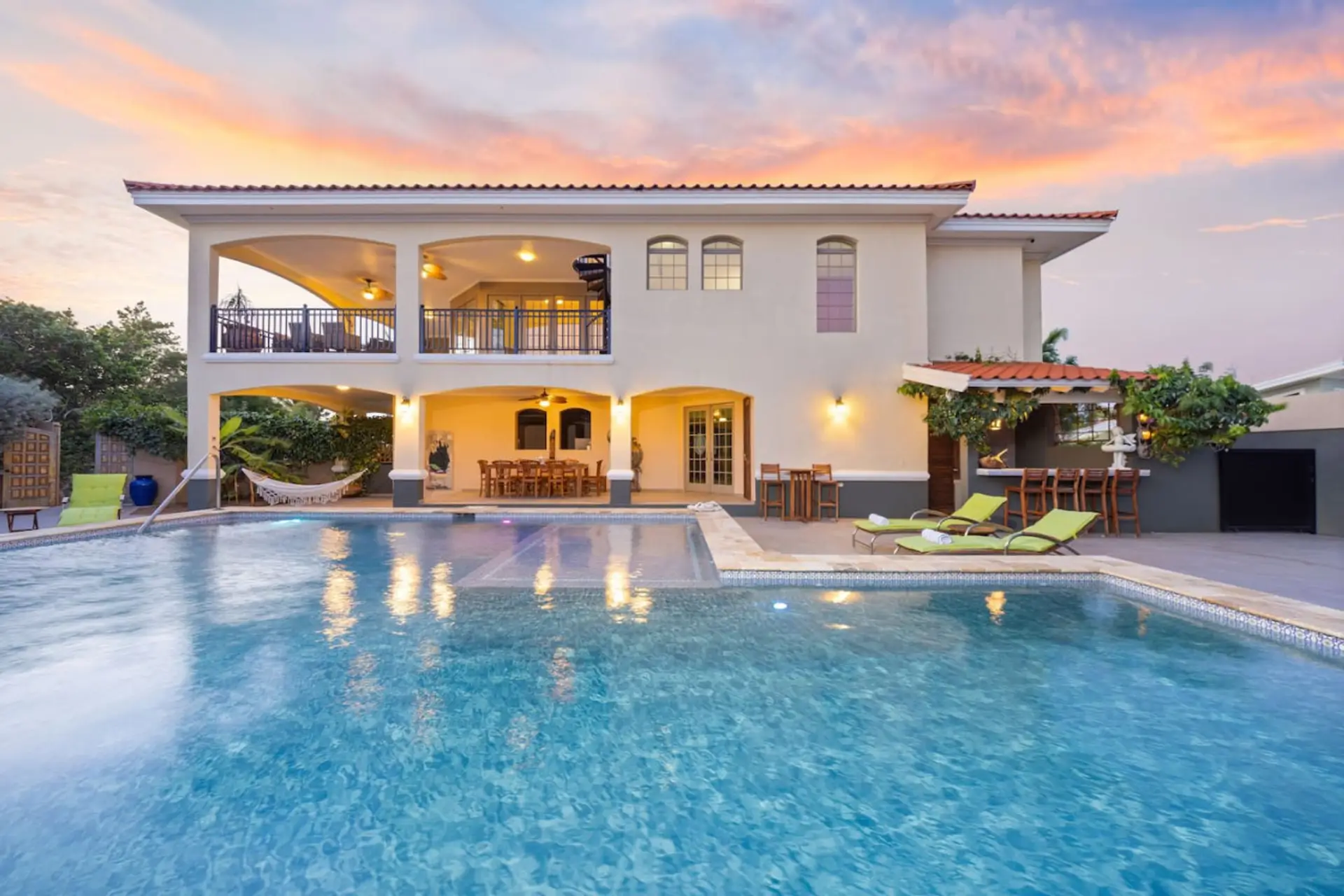 Dive into the crystal-clear waters of your private pool at Seaside Beach House. Let go of stress, soak up the sun, and emerge feeling rejuvenated.