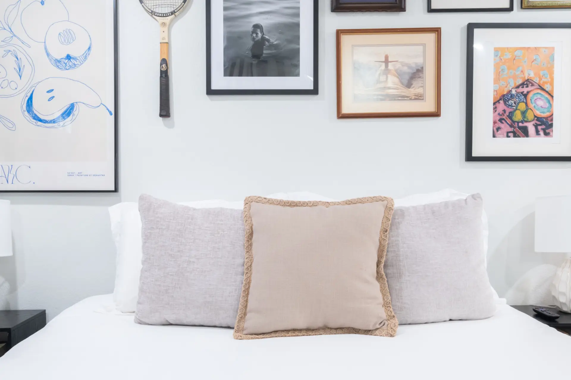 Sink into a cloud. Our premium mattress is topped with a plush topper for the ultimate sleep experience.