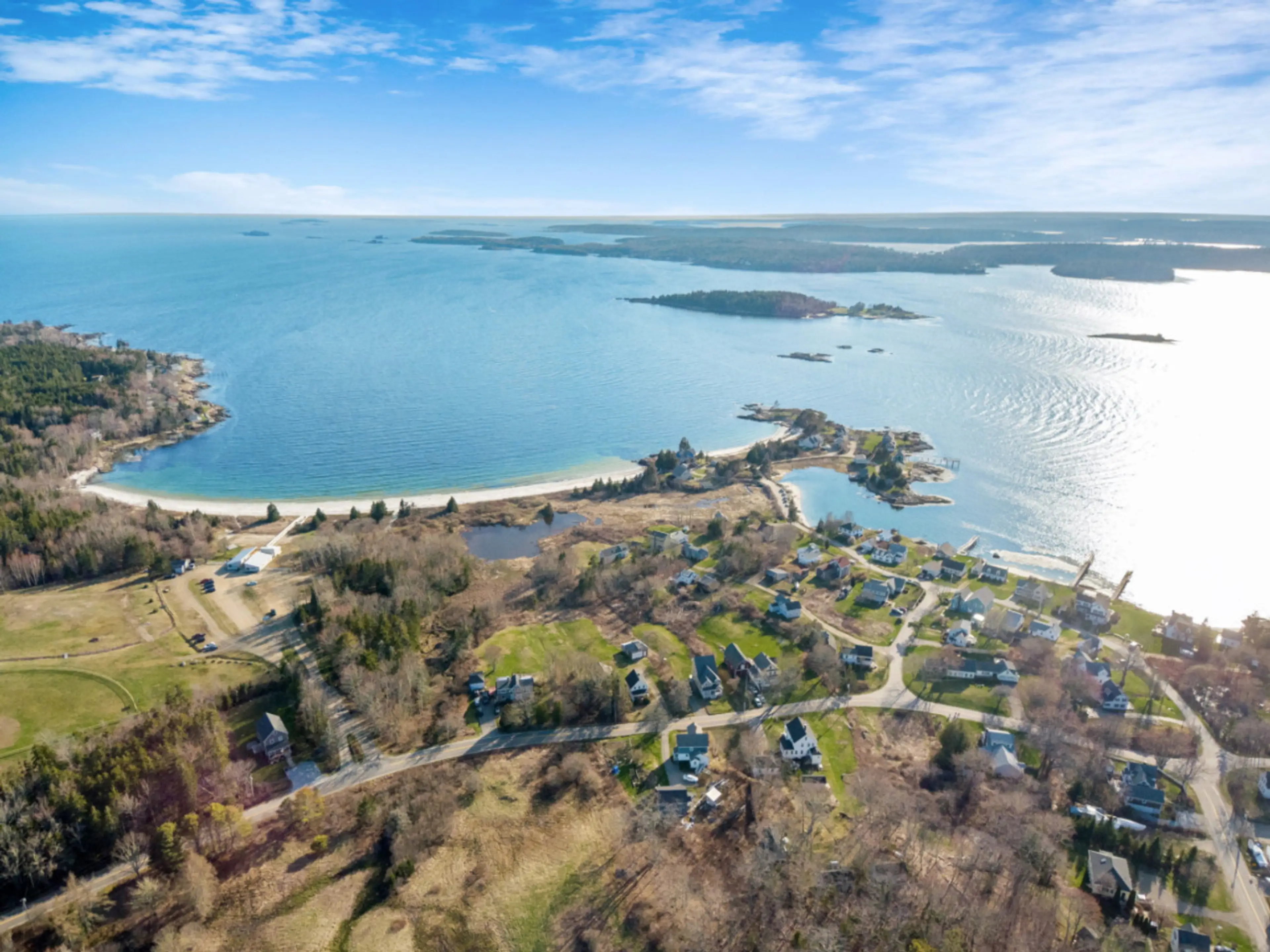 A very short walk to the most beautiful beach in Maine