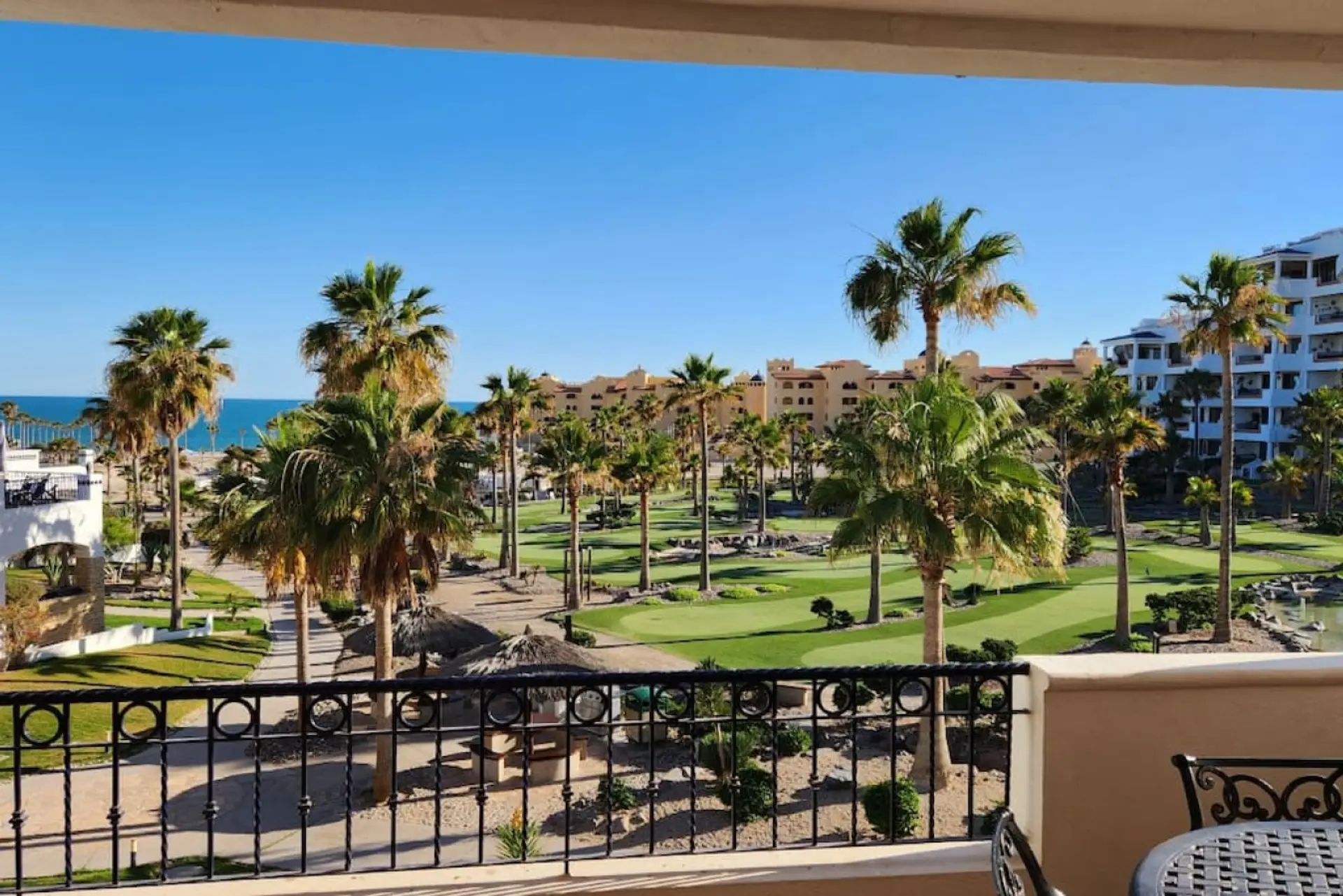 View from back patio