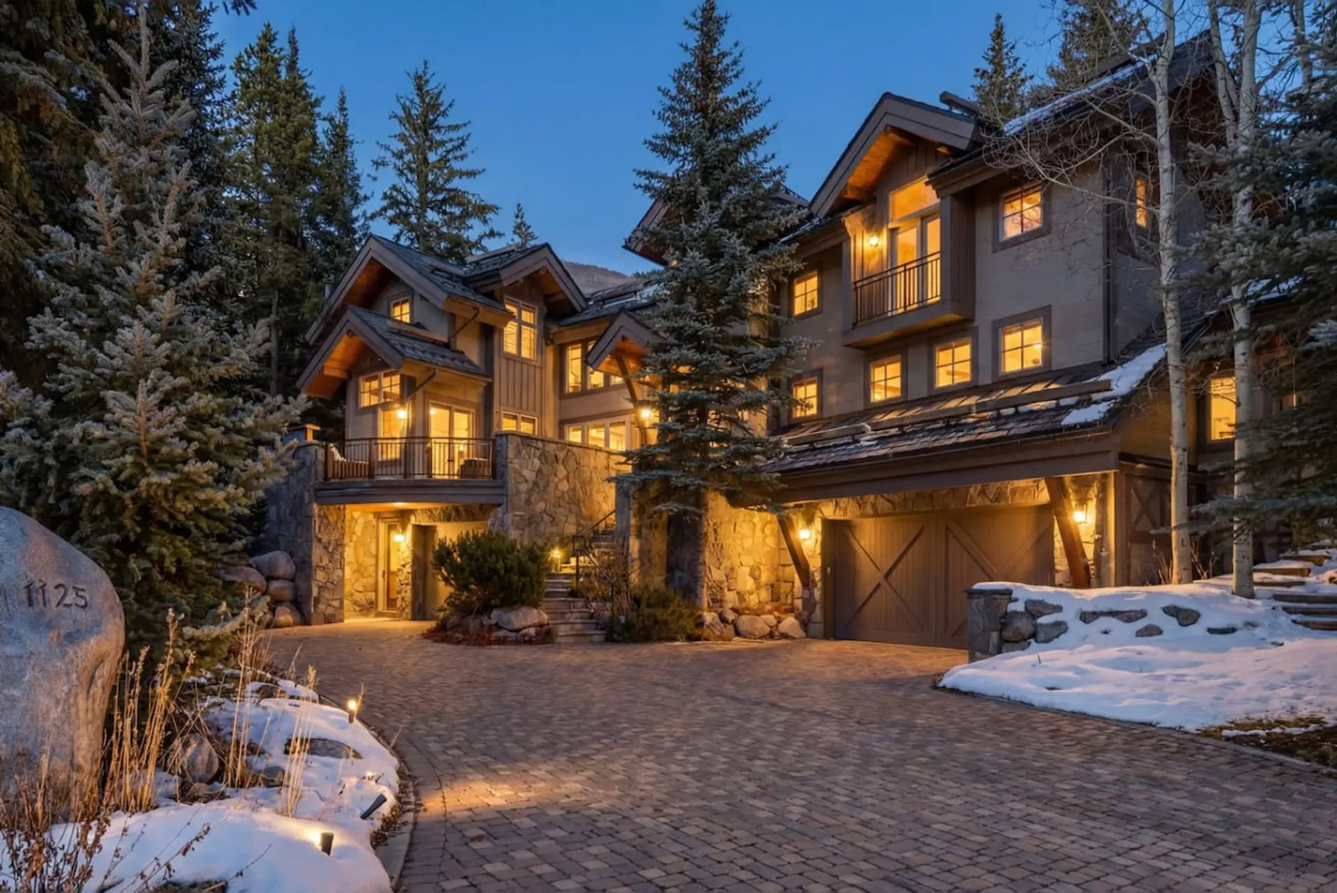 Stunning exterior with ample parking