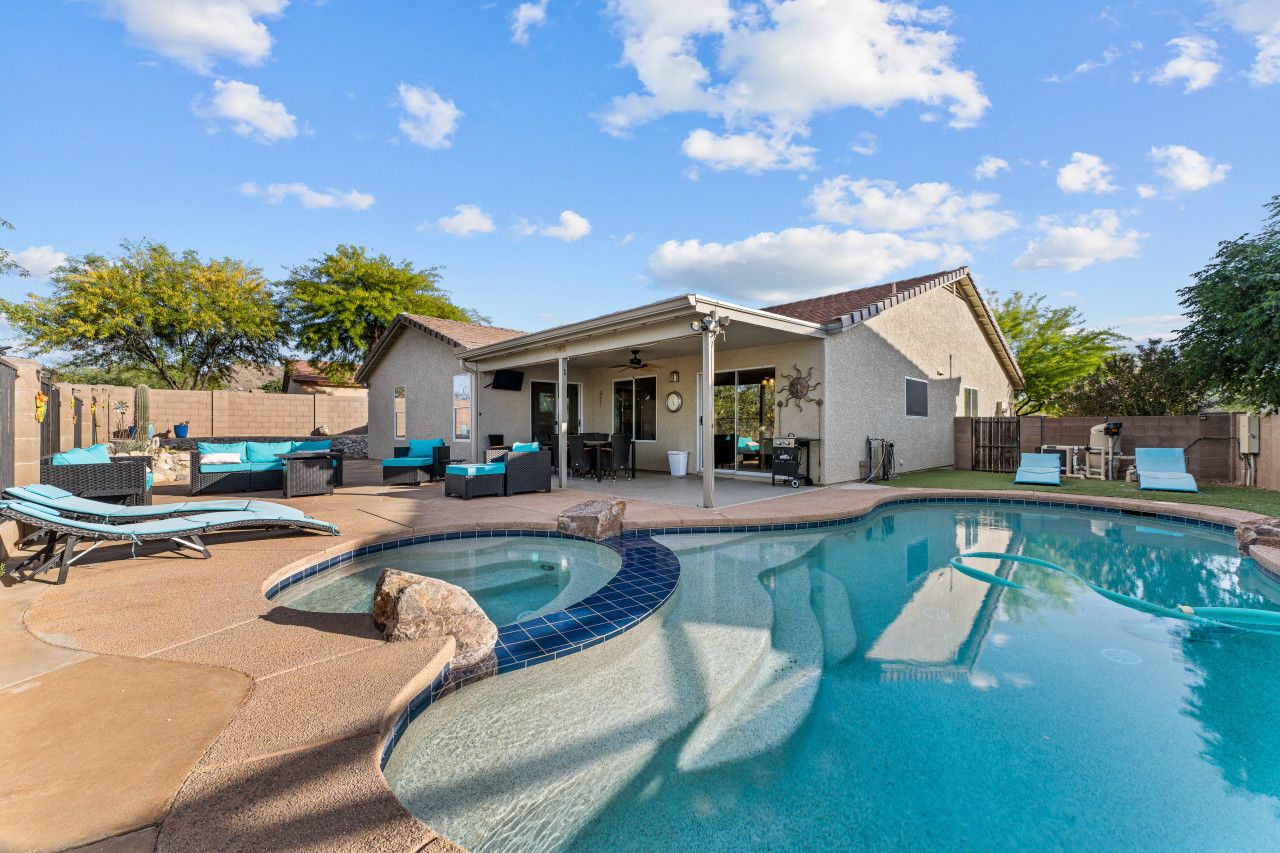 Fresh Look at Family Friendly Desert Mountain Oasis Heated Pool