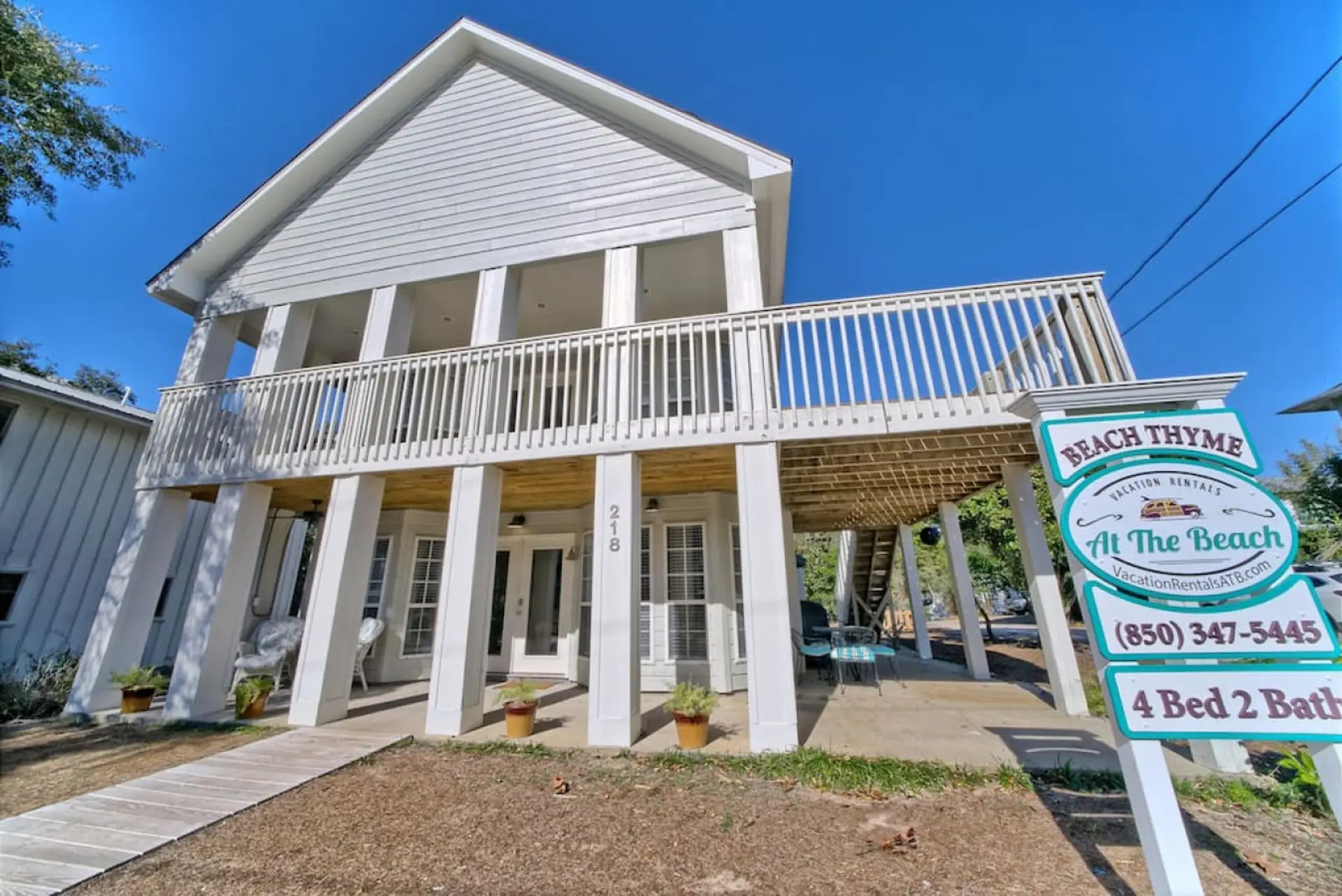 Embrace coastal charm in this spacious 4-bed, 2-bath retreat, perfect for your next beach getaway