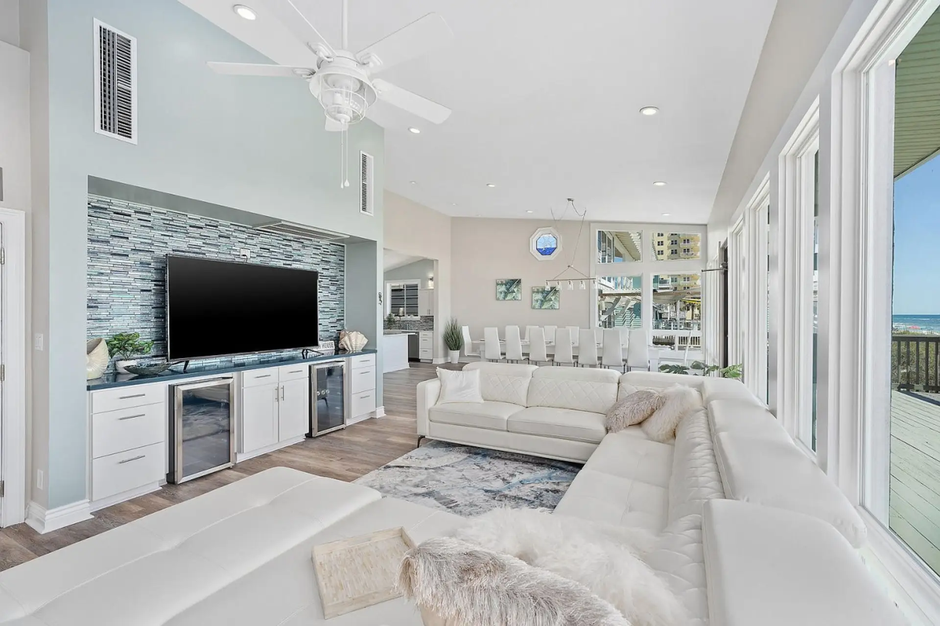 Gulf Front Living Area