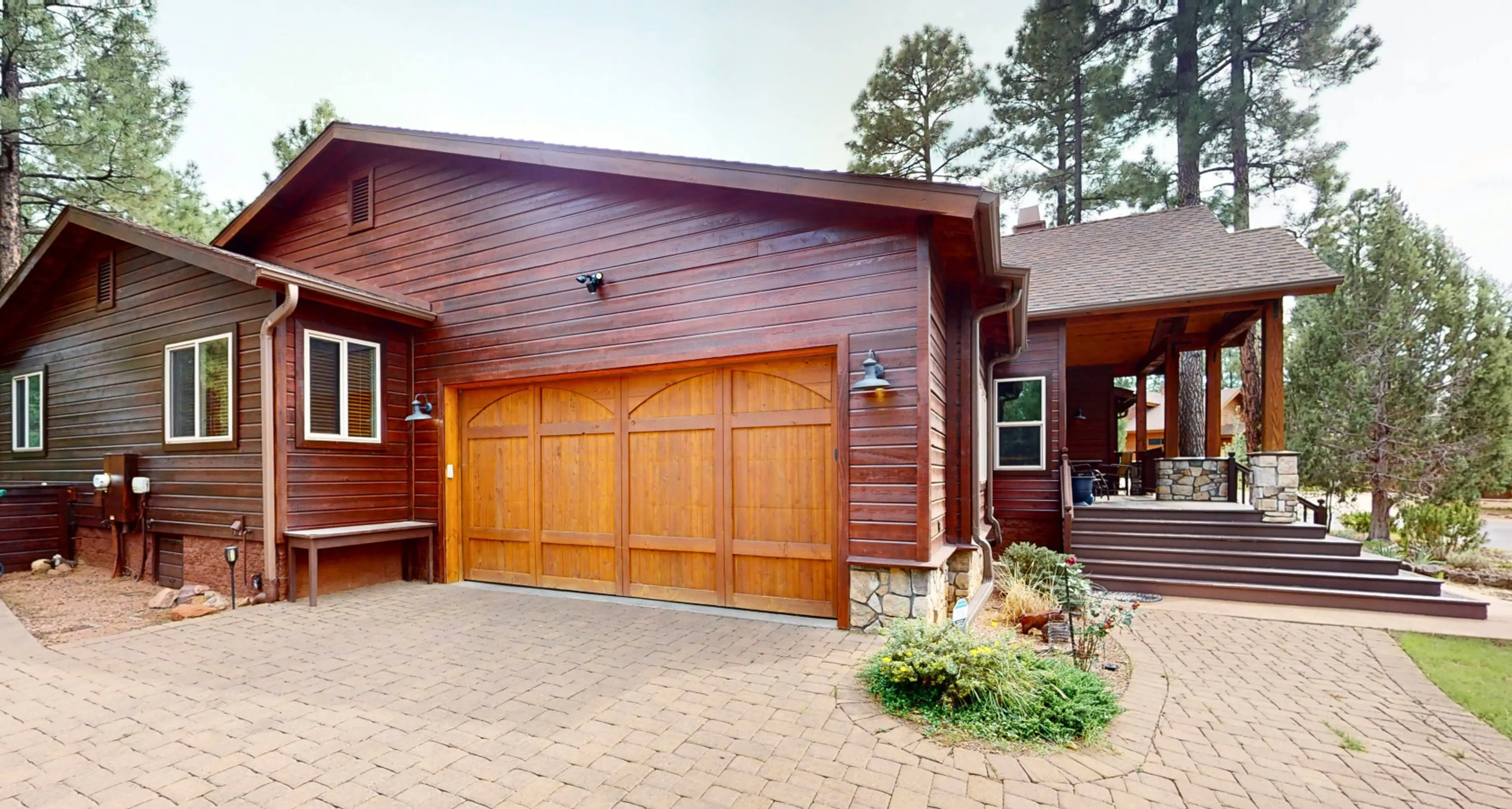A warm welcome to your mountain retreat.