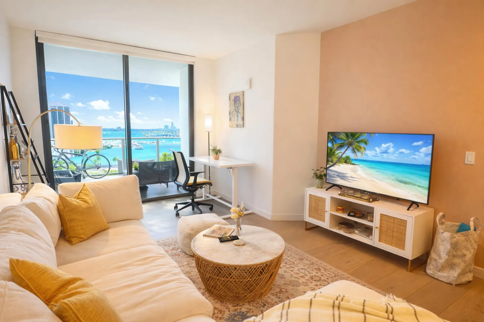Living Room: Plenty of room to entertain.
