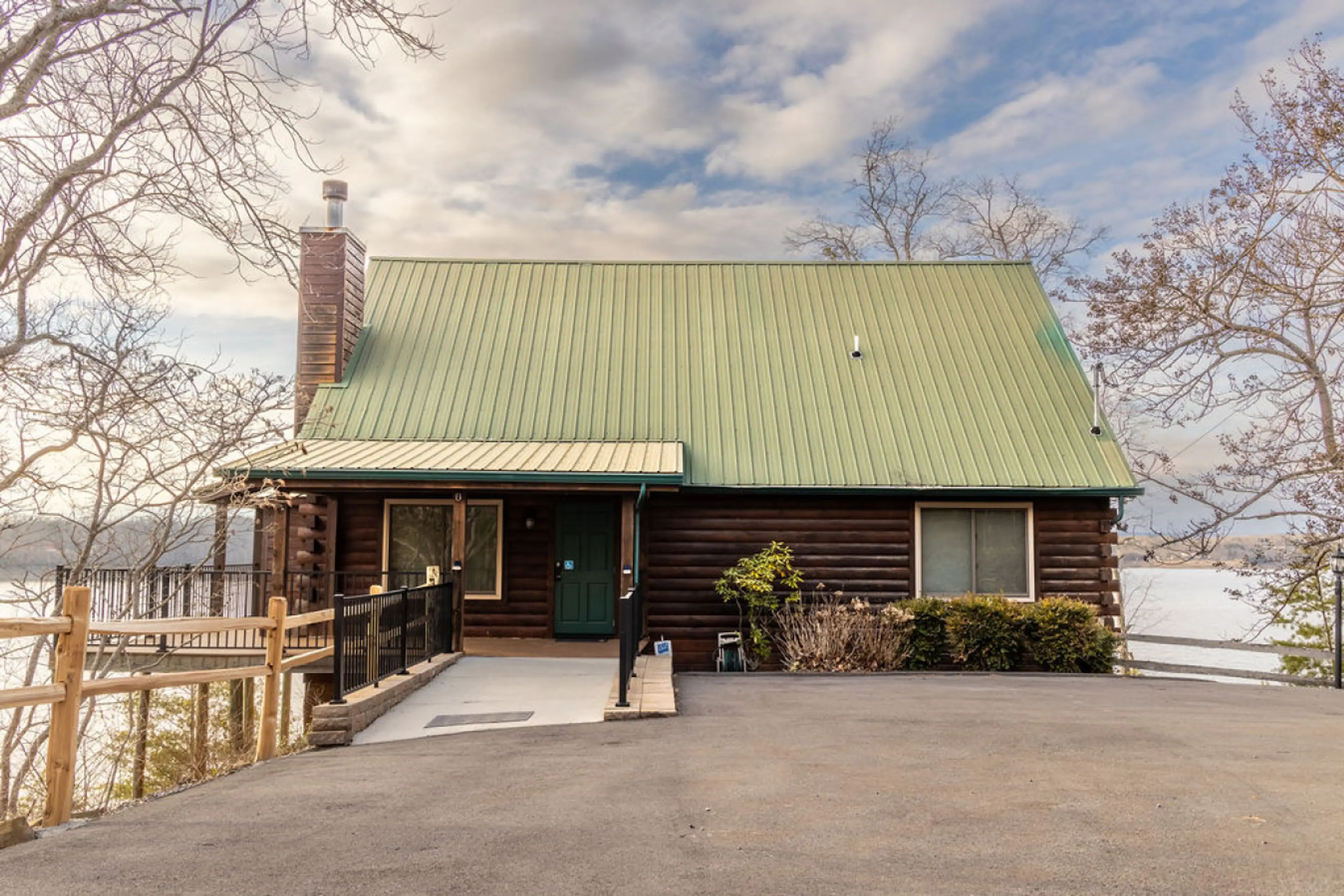 Front View of Cabin