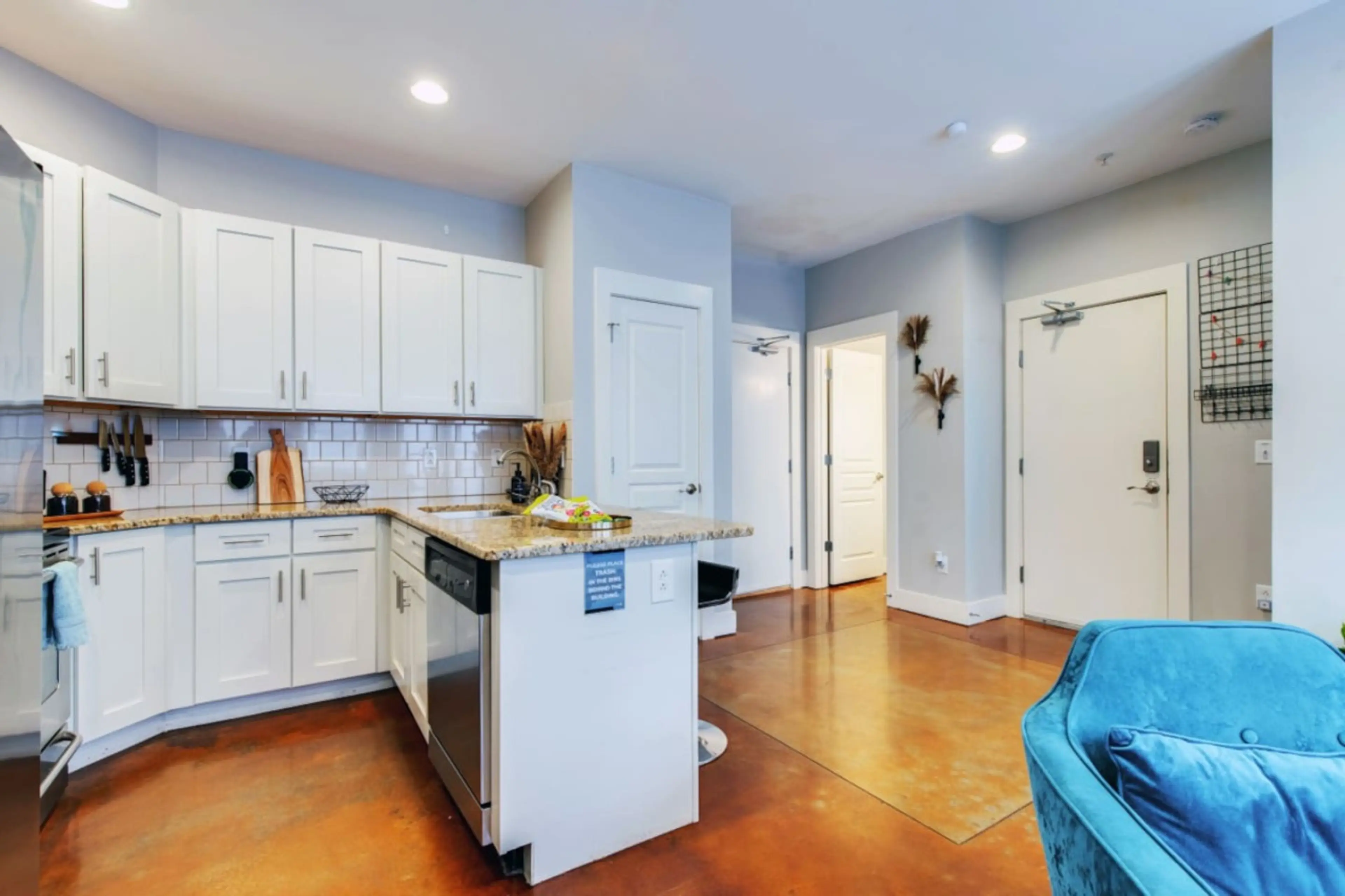 Fully stocked kitchen