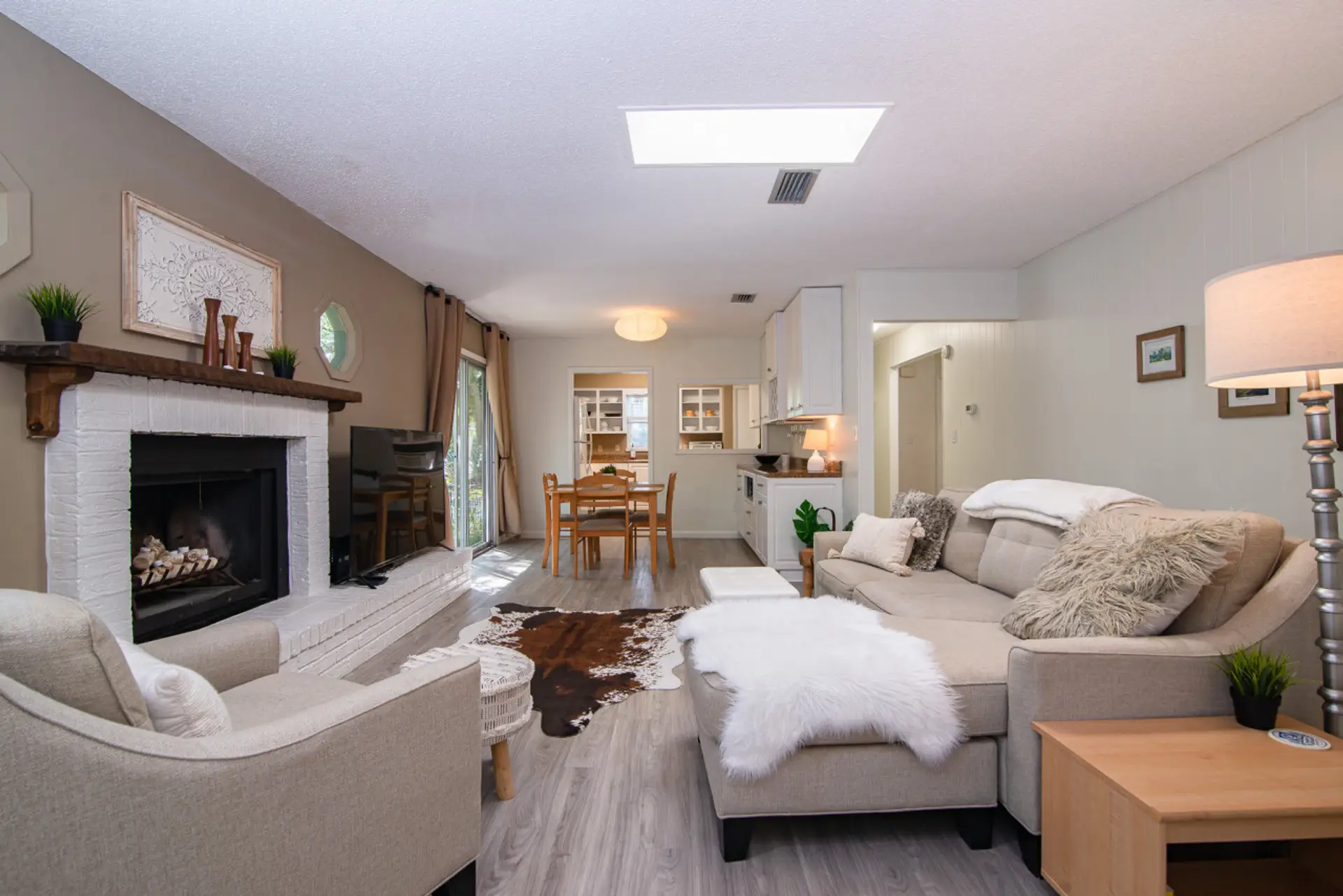 Welcome to your charming and  rustic home away from home.