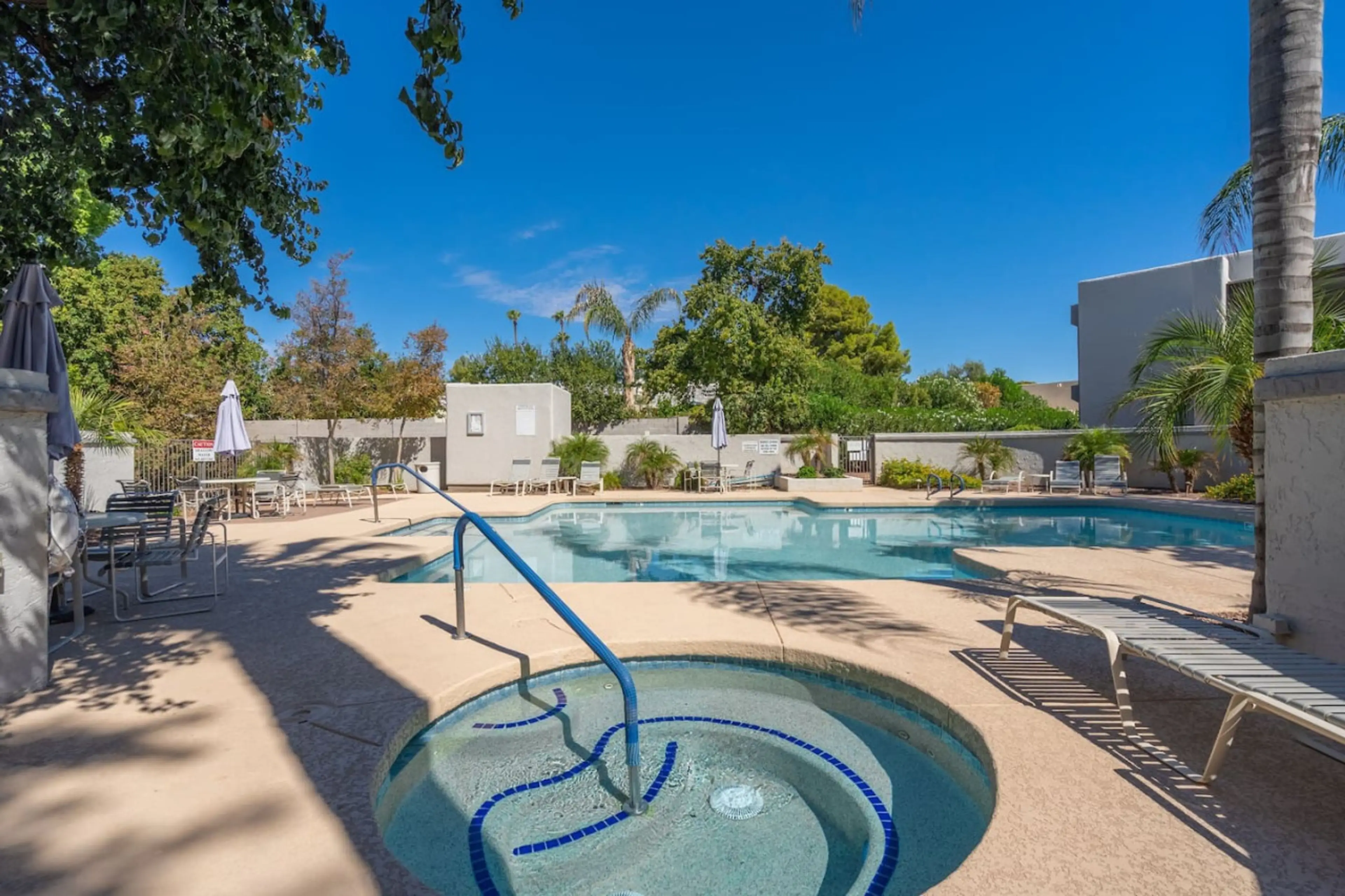 Heated pool available from 7AM - 10PM all day!