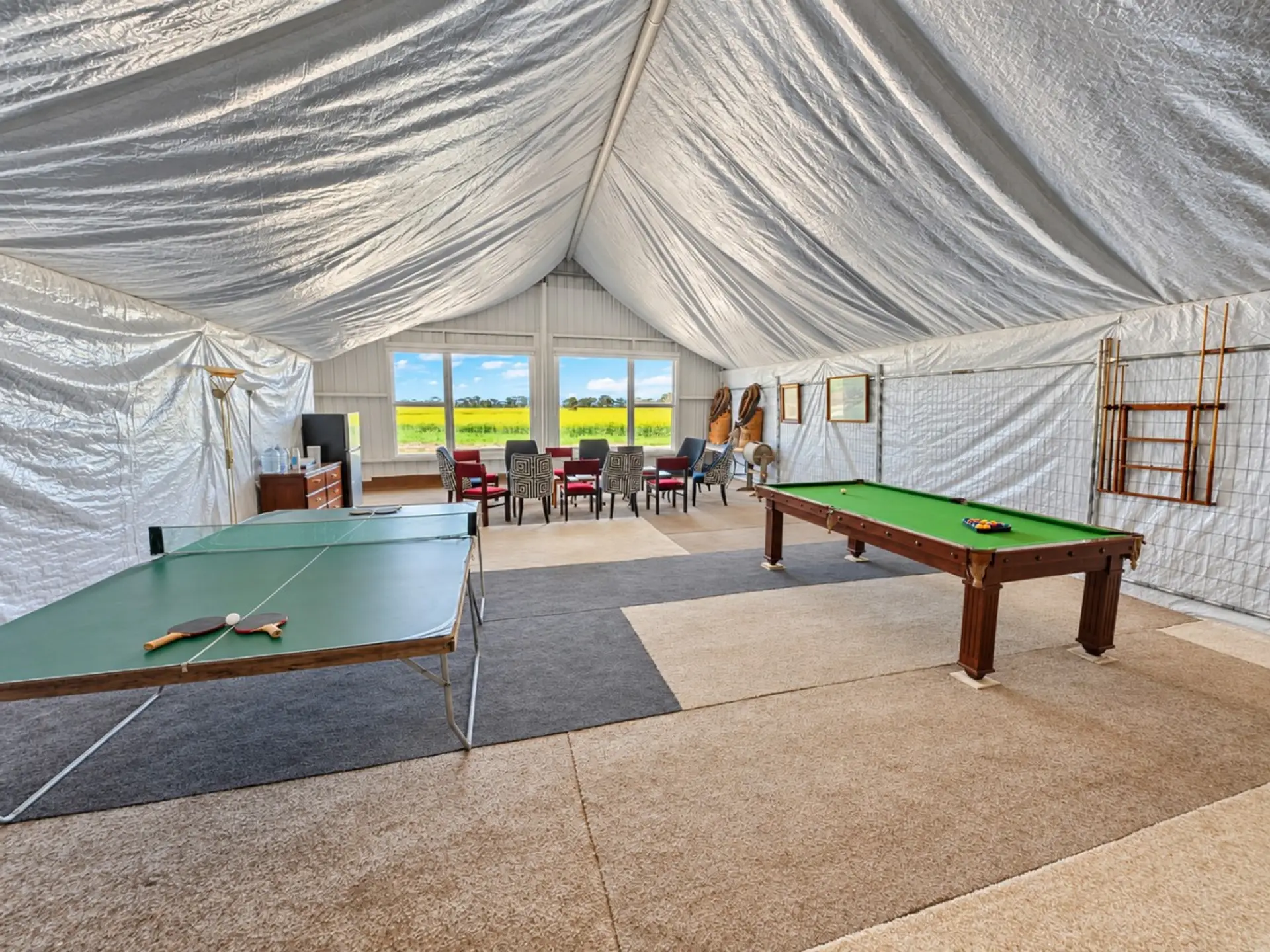 Your private Entertainment Pavilion with pool and table tennis.