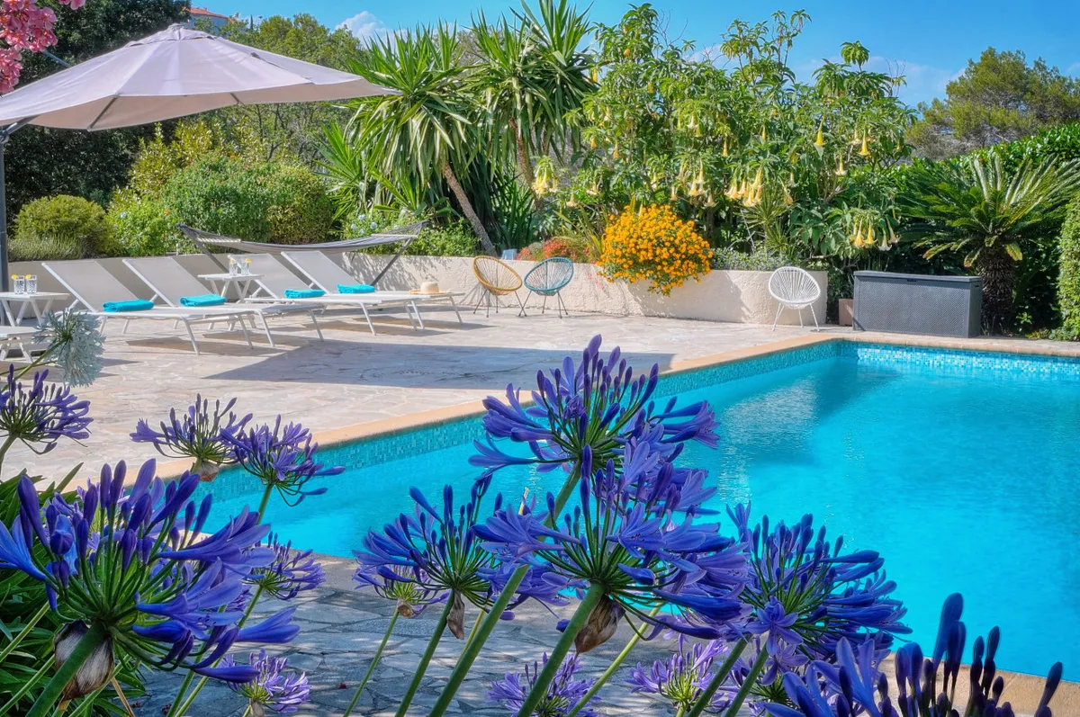 Villa Bagatelle pool, Cannes