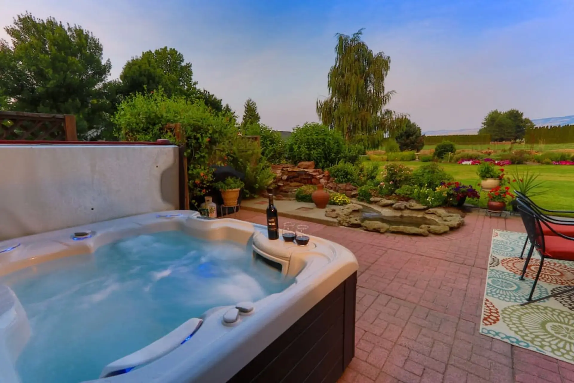Enjoy our Hot Tub