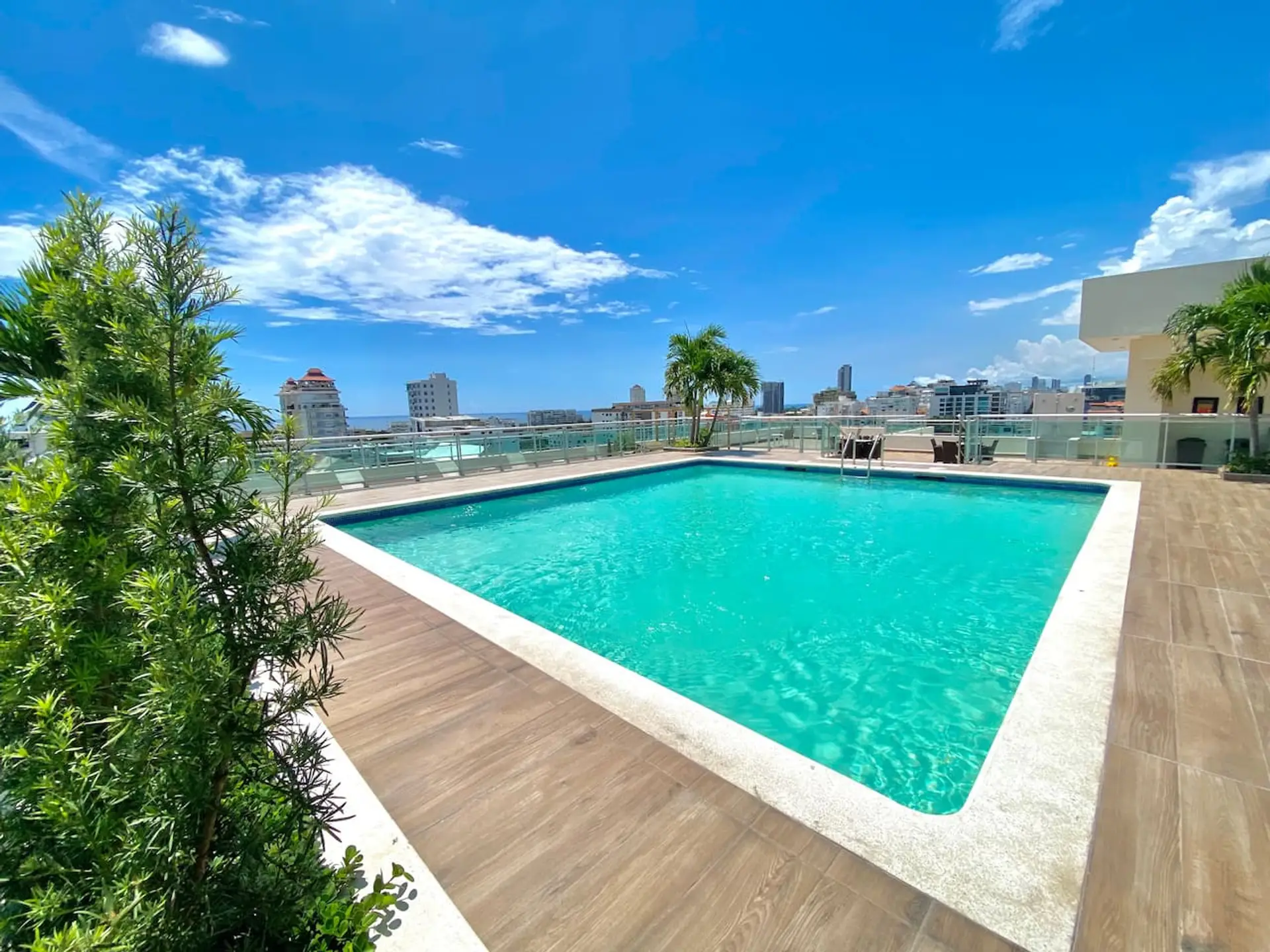 Pool area