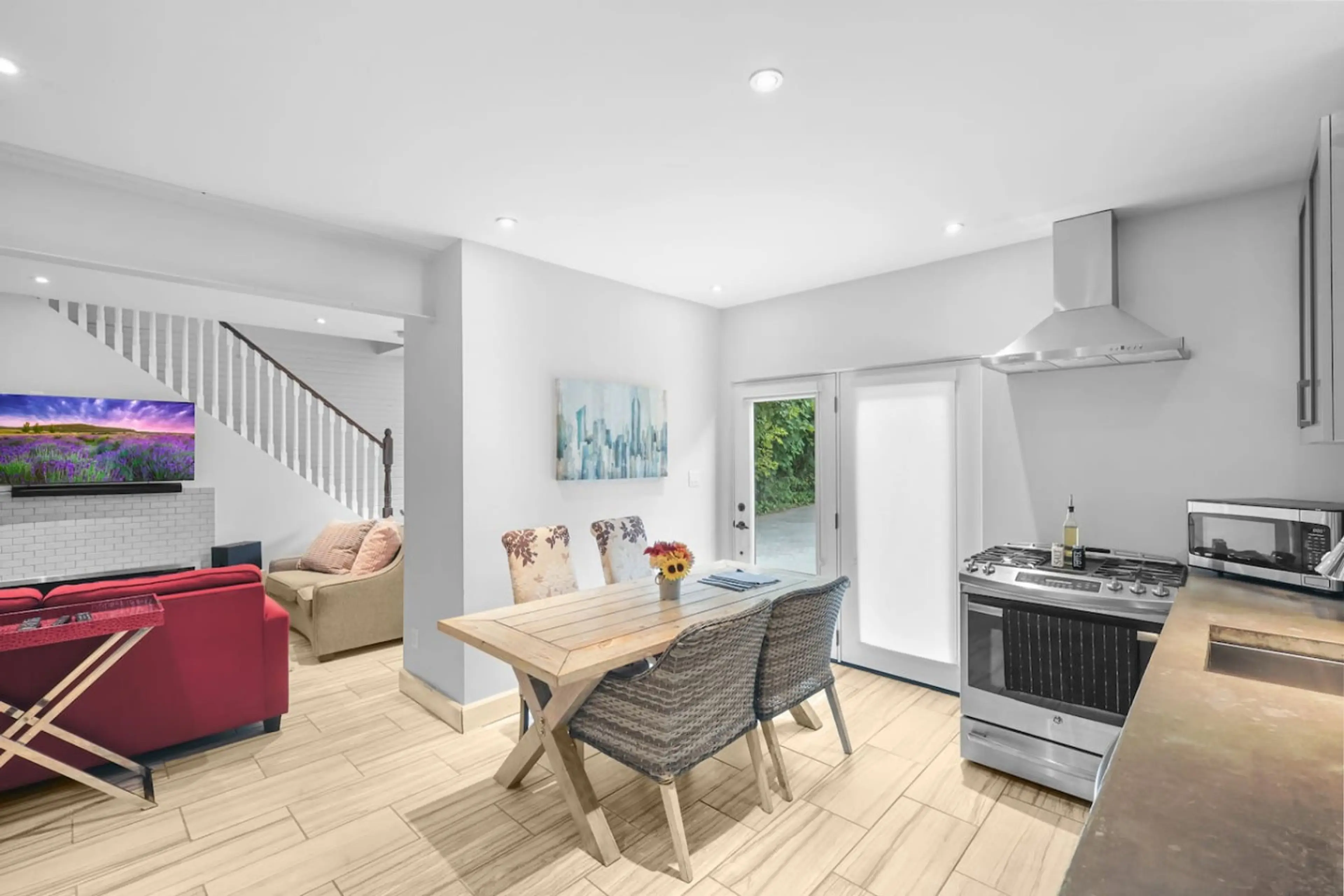 Step into a bright, open space designed for connection. Enjoy meals together at the dining table, relax on the sofa for a movie night, or head out to the backyard. This is the perfect setting for making lasting memories.