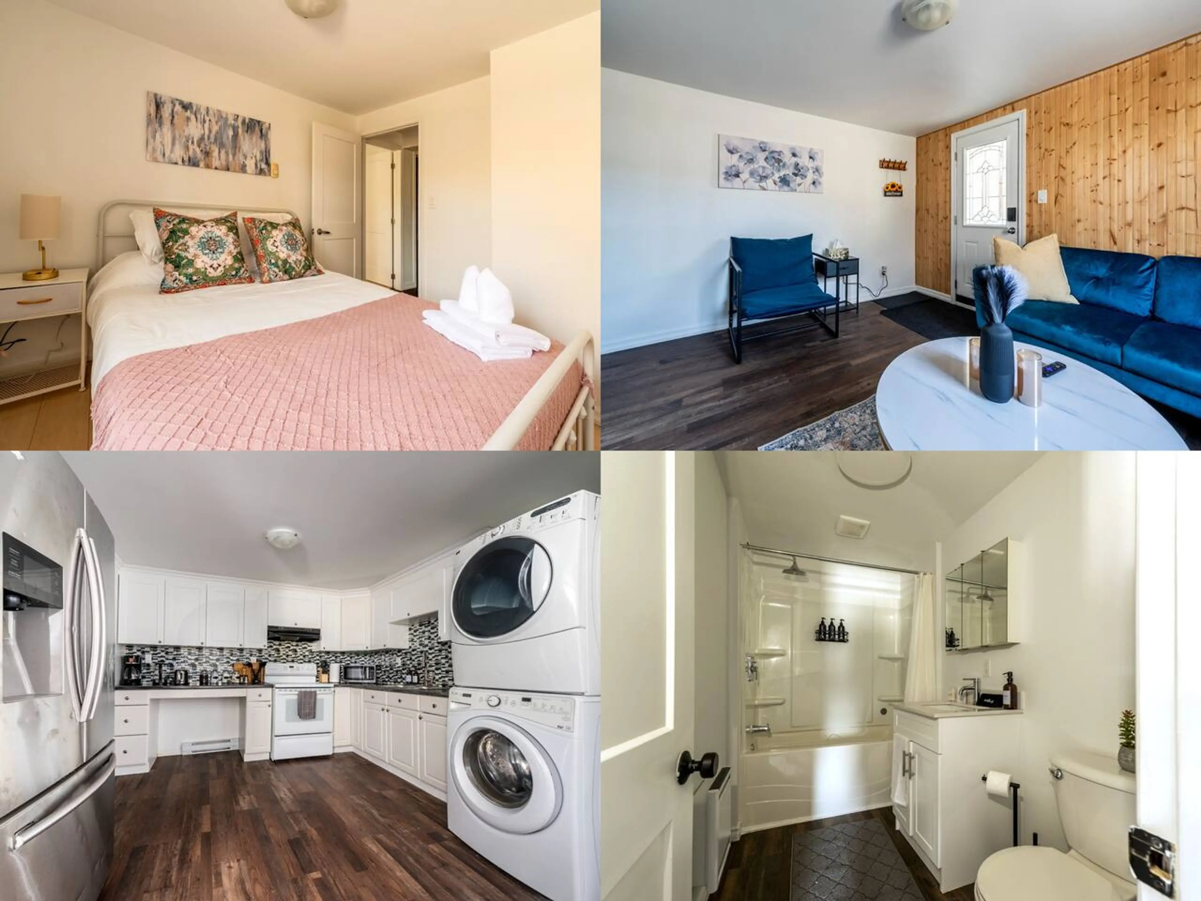Your cozy escape awaits. A bright, stylish space with a comfy Queen bed, full kitchen, in-unit laundry, and modern bath. Everything you need for a perfect stay is right here.