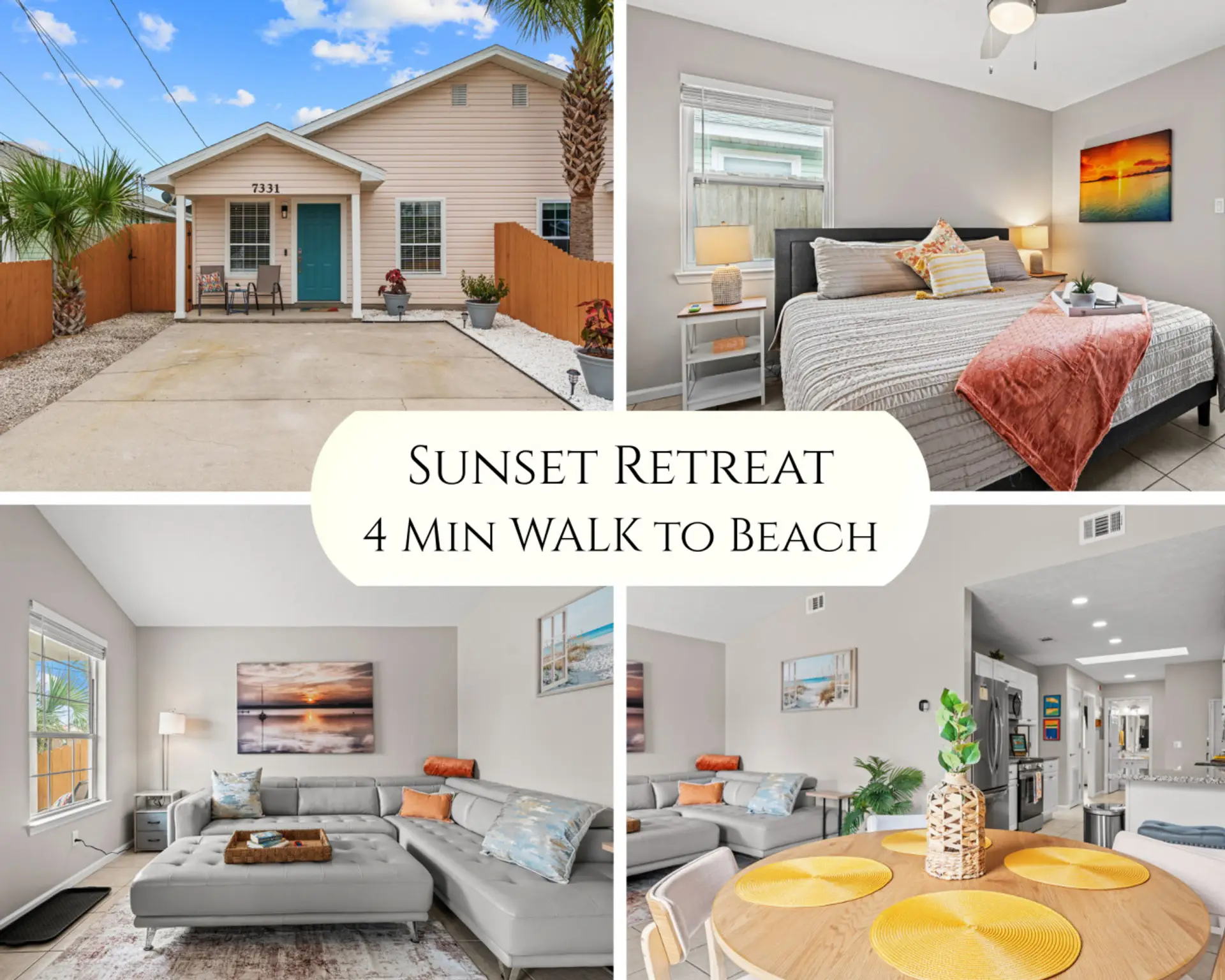 Your luxury beach home awaits you!