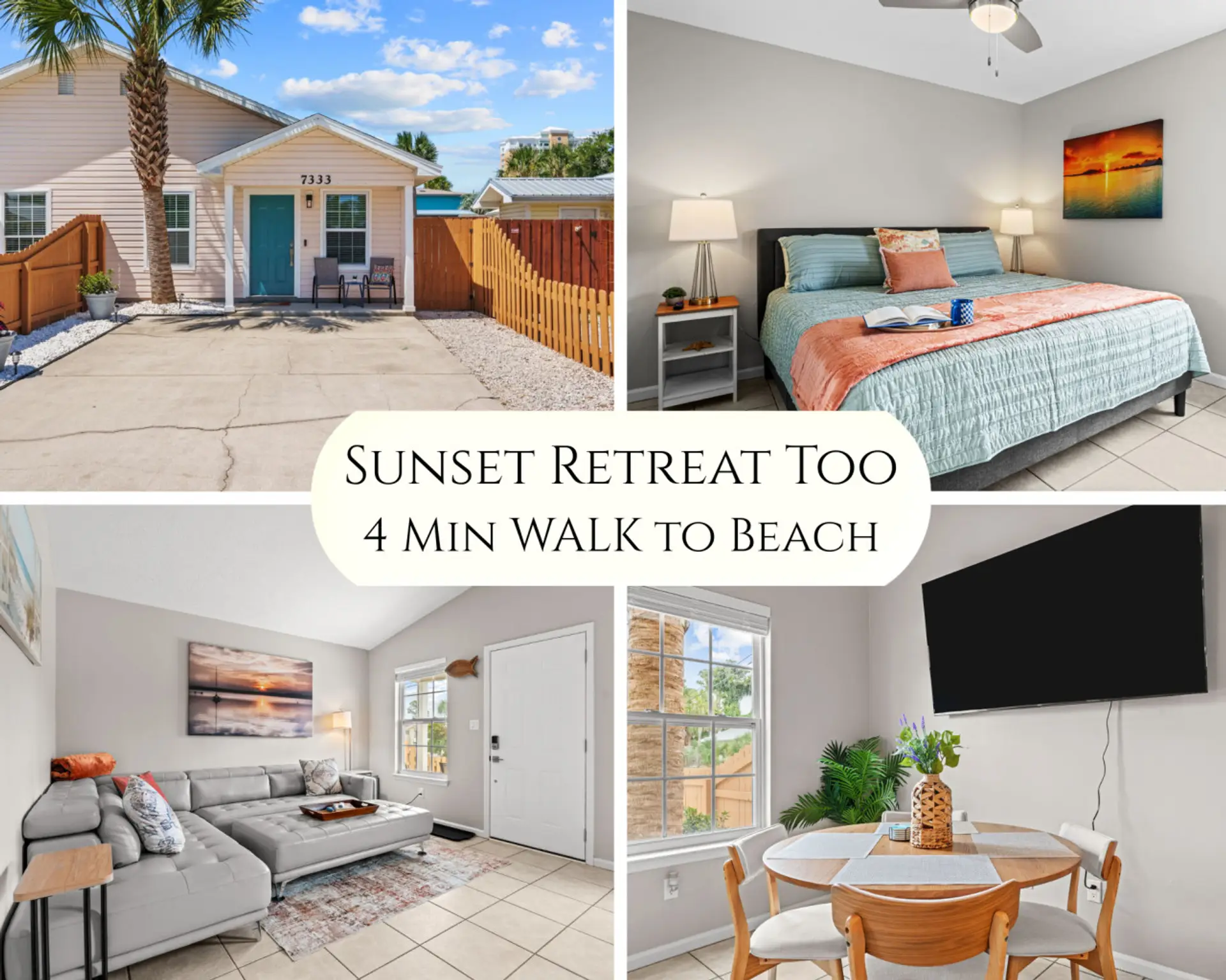 Your luxury beach home awaits you!