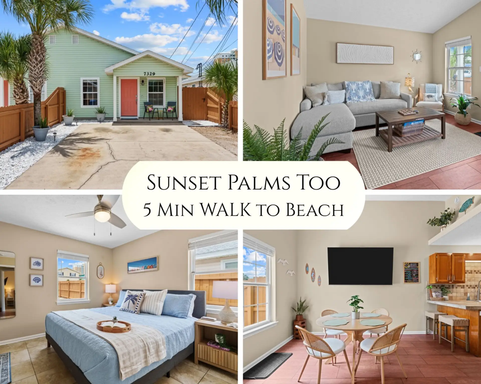 Welcome to your private beach home!