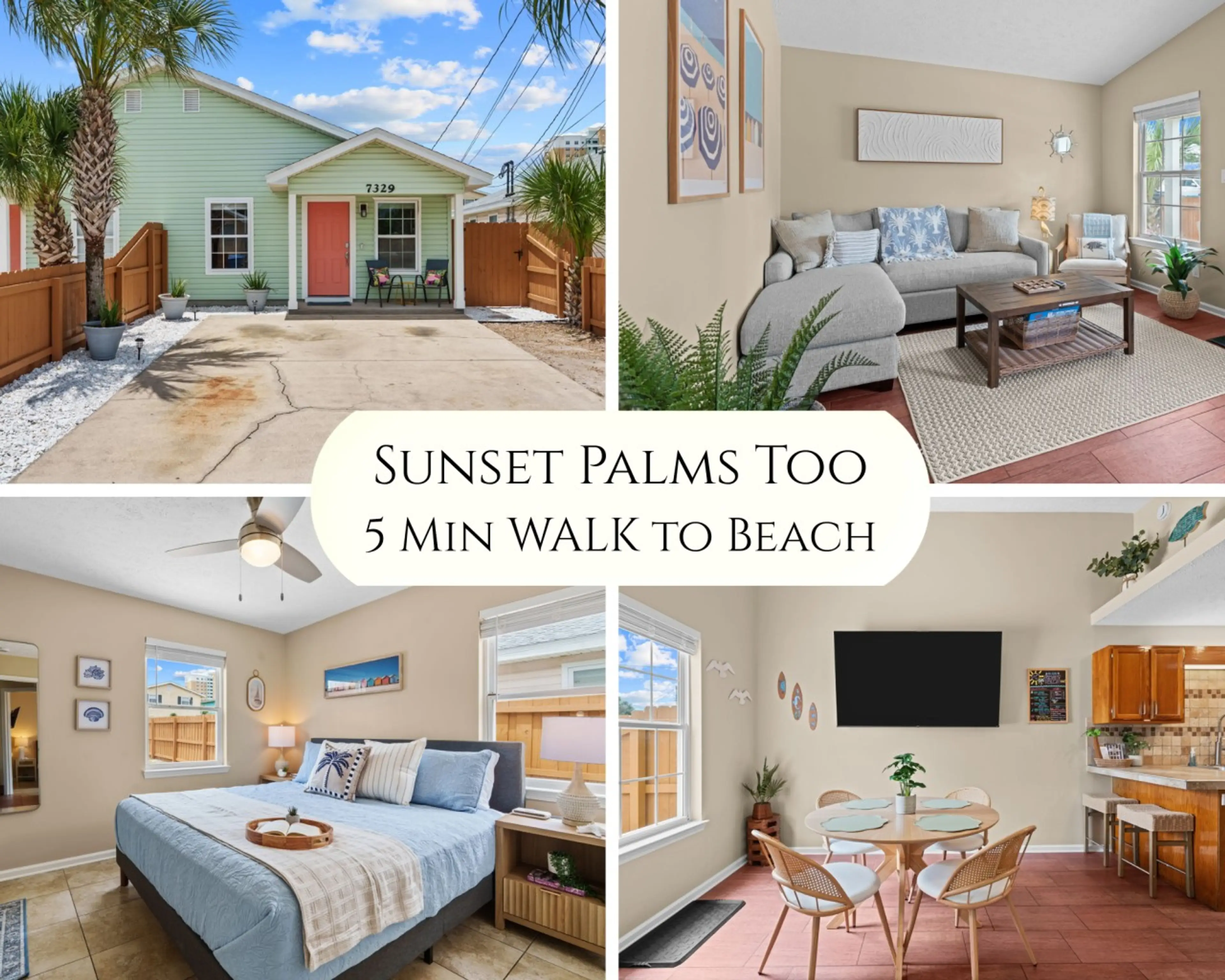 Welcome to your private beach home!