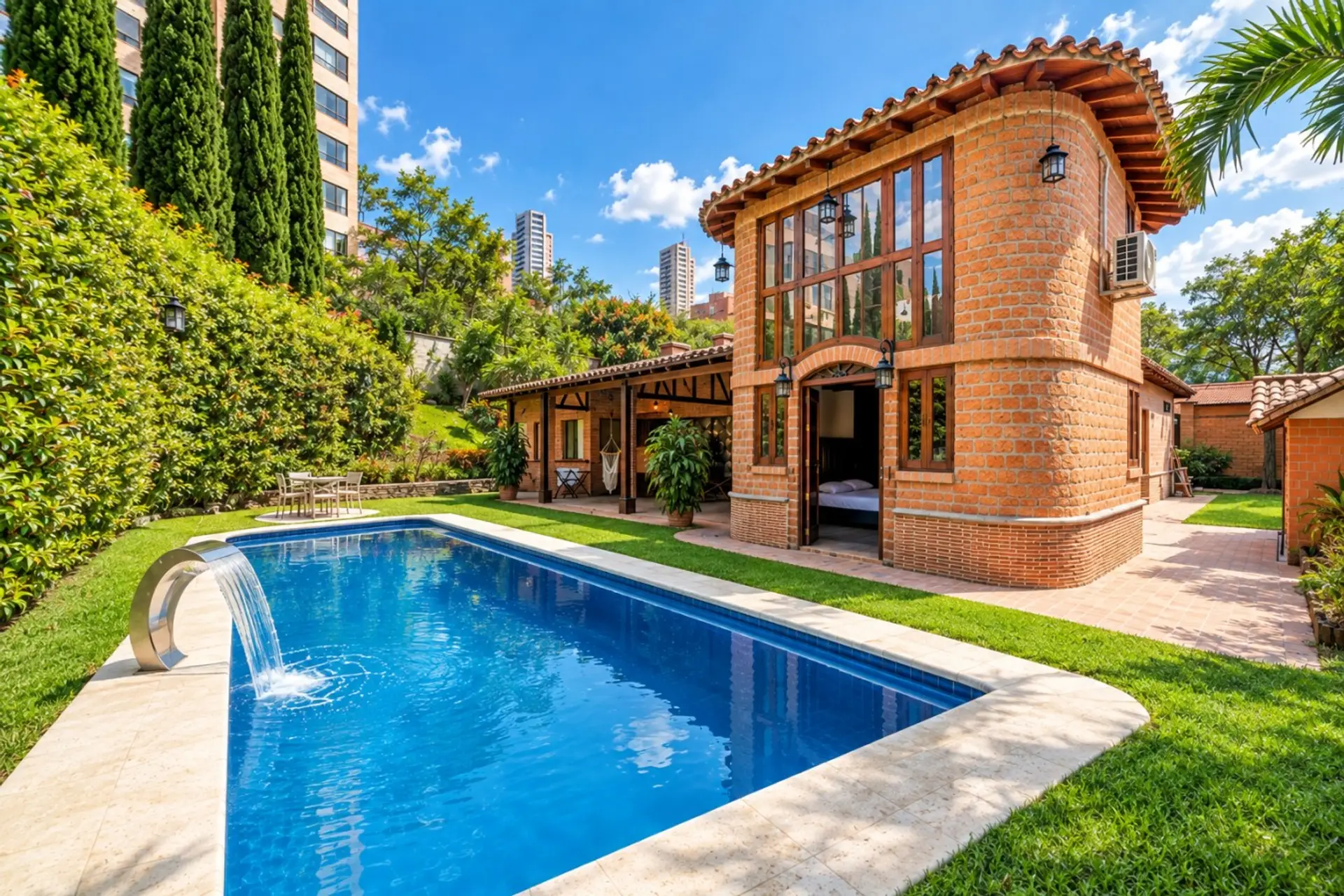 Poblado Villa with private heated pool-2