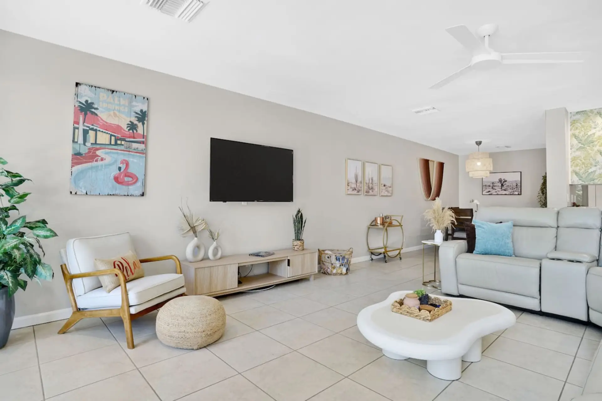 Spacious living area