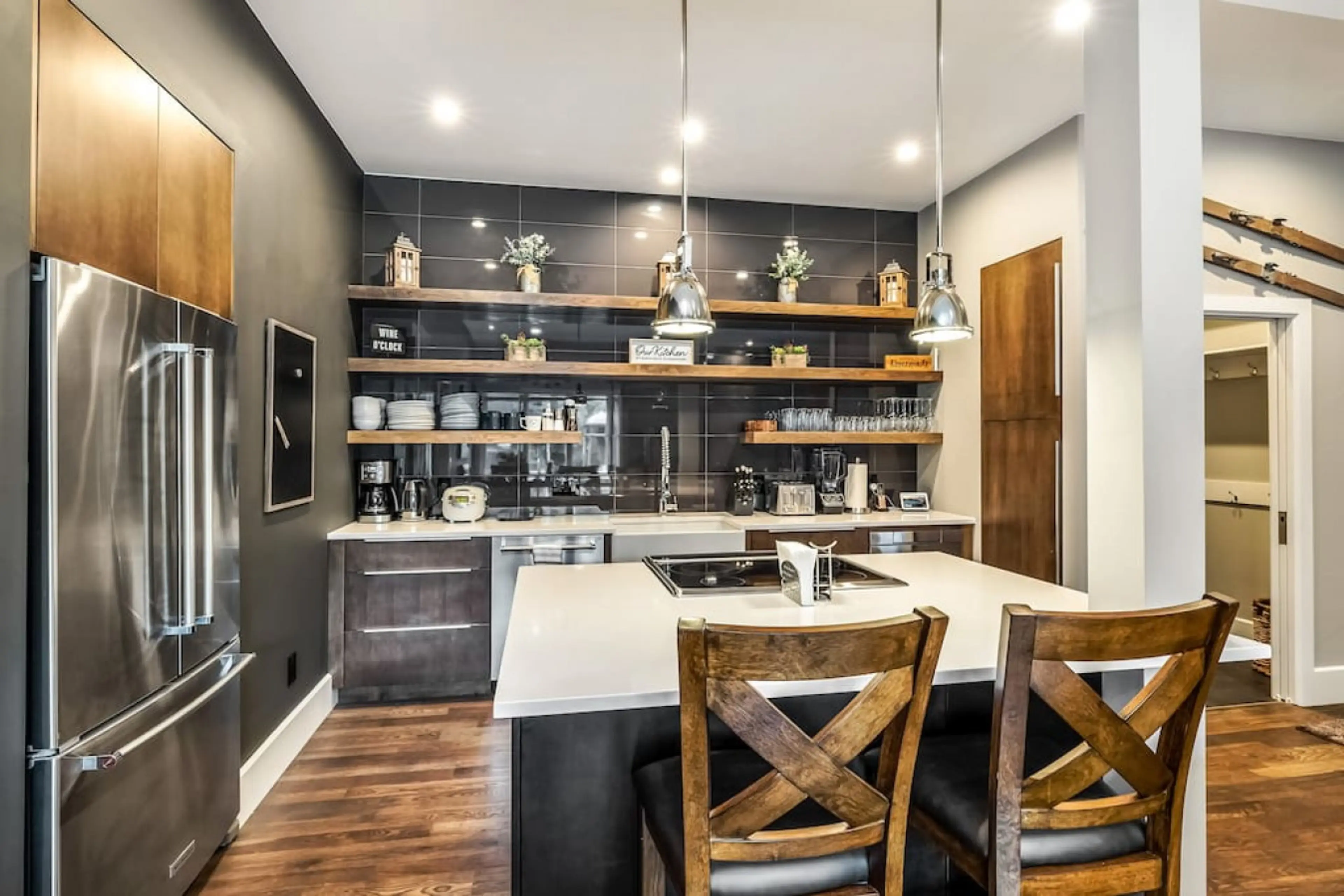 Updated modern kitchen