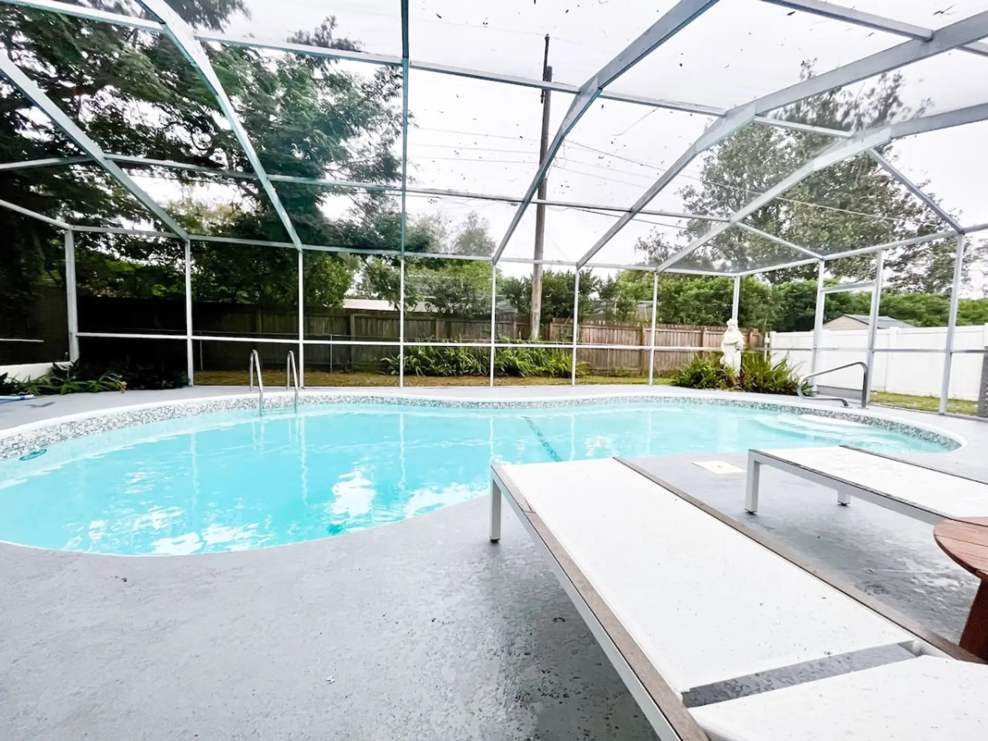 Fully Enclosed Private Pool & Fully Fenced Backyard