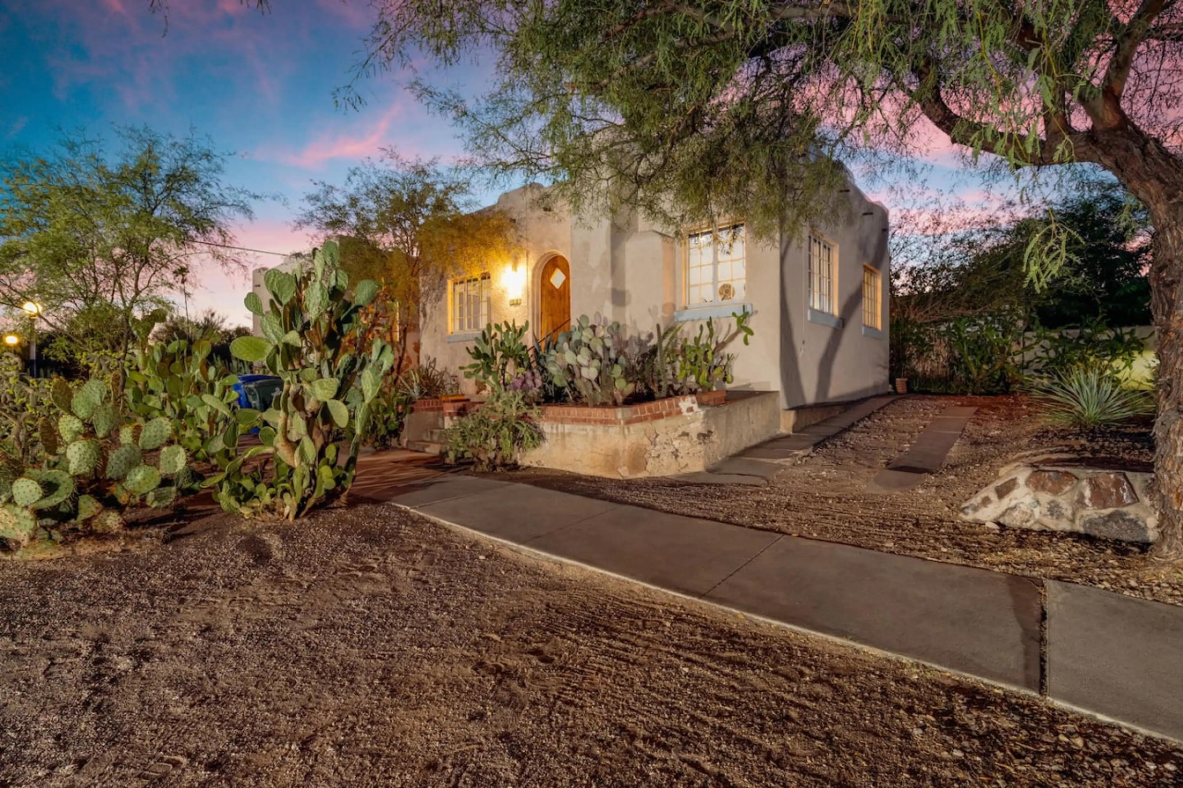 View of casita entrance