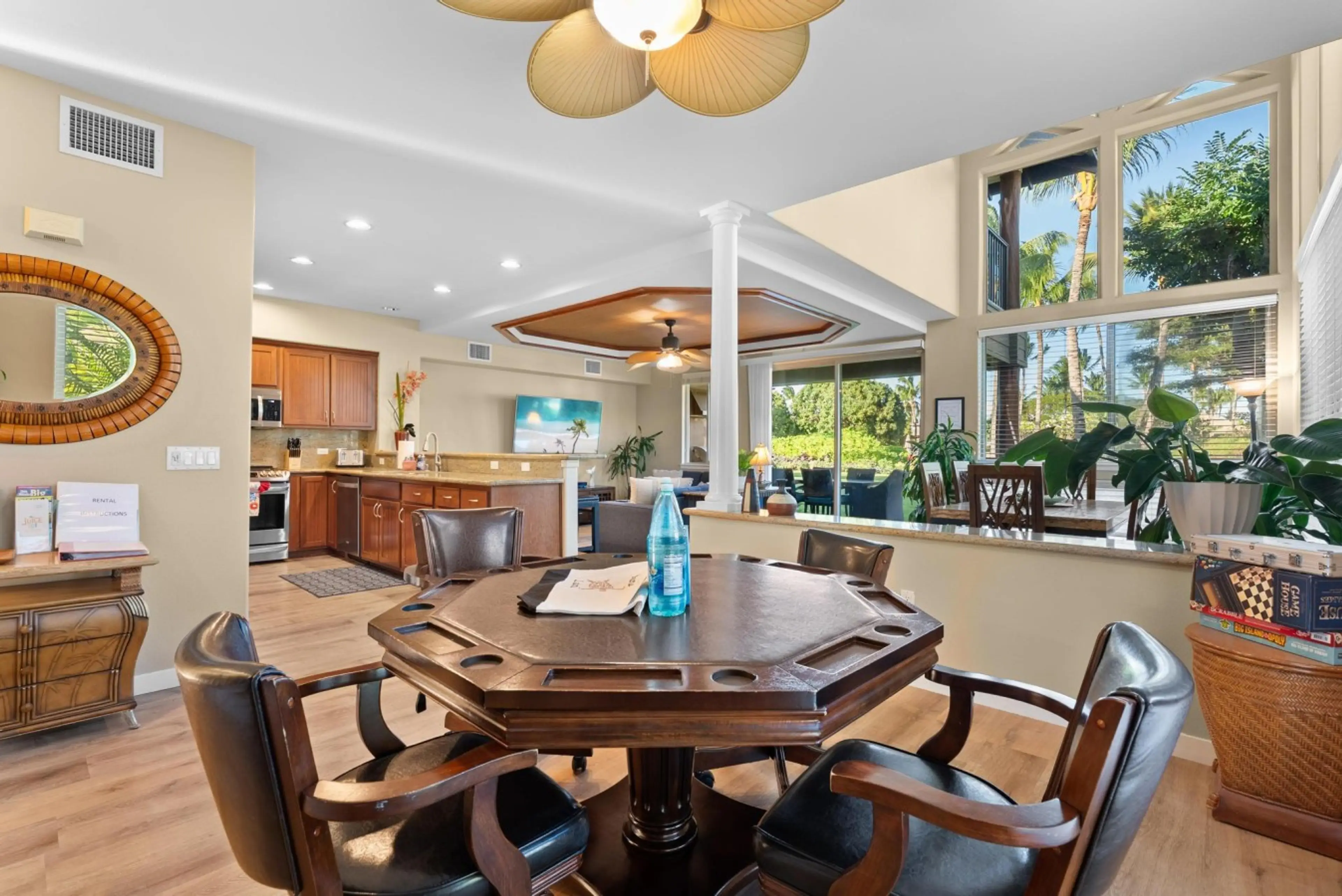 Open Living Room, Kitchen, Dining Room