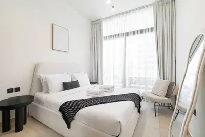 Modern 1BR | Pool, Gym & Parking | JVC