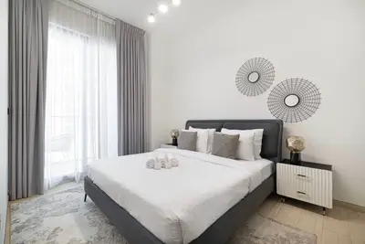 Stylish 1BR Apartment | Pool, Gym & Parking in JVC